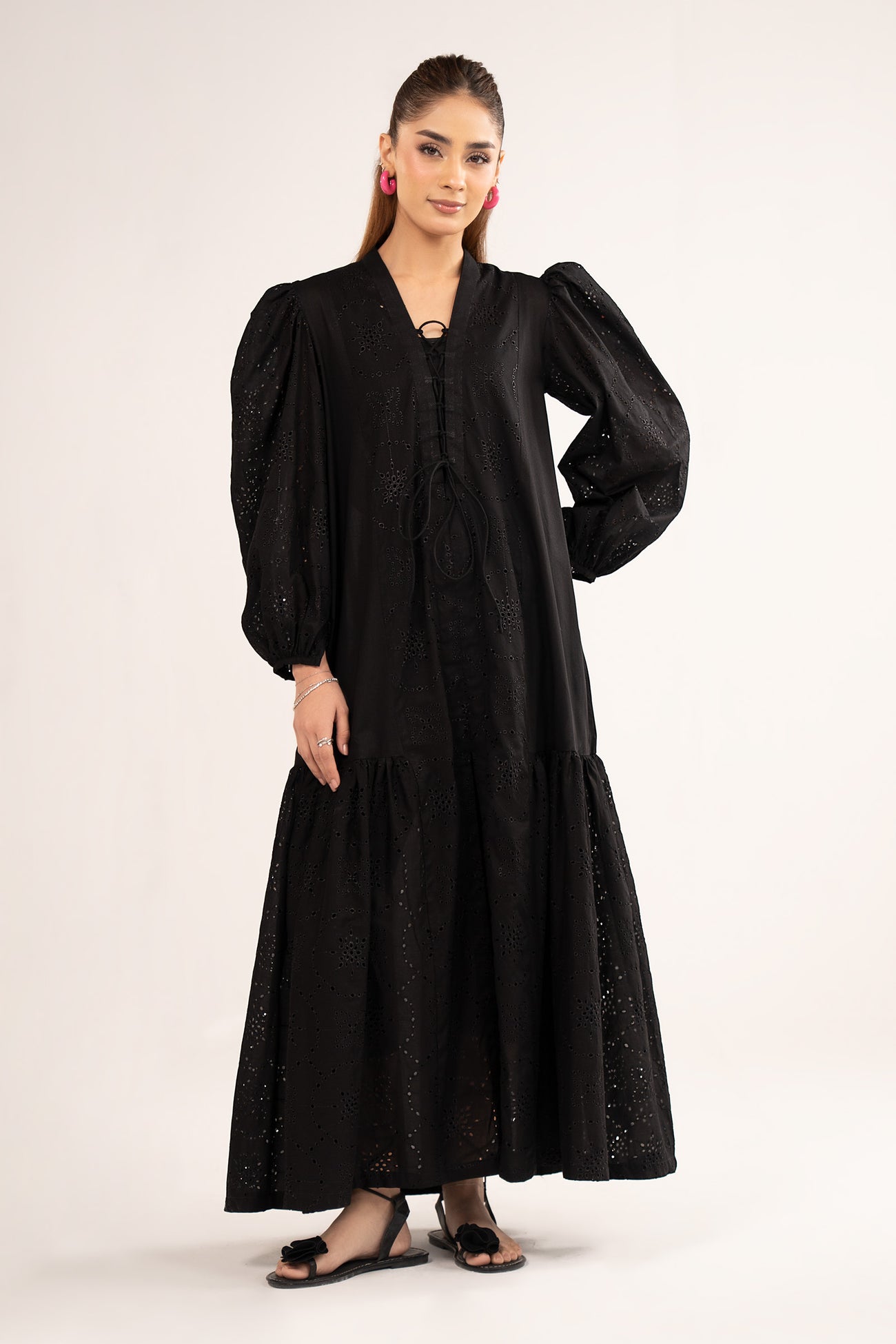 Embroidered Lawn Dress