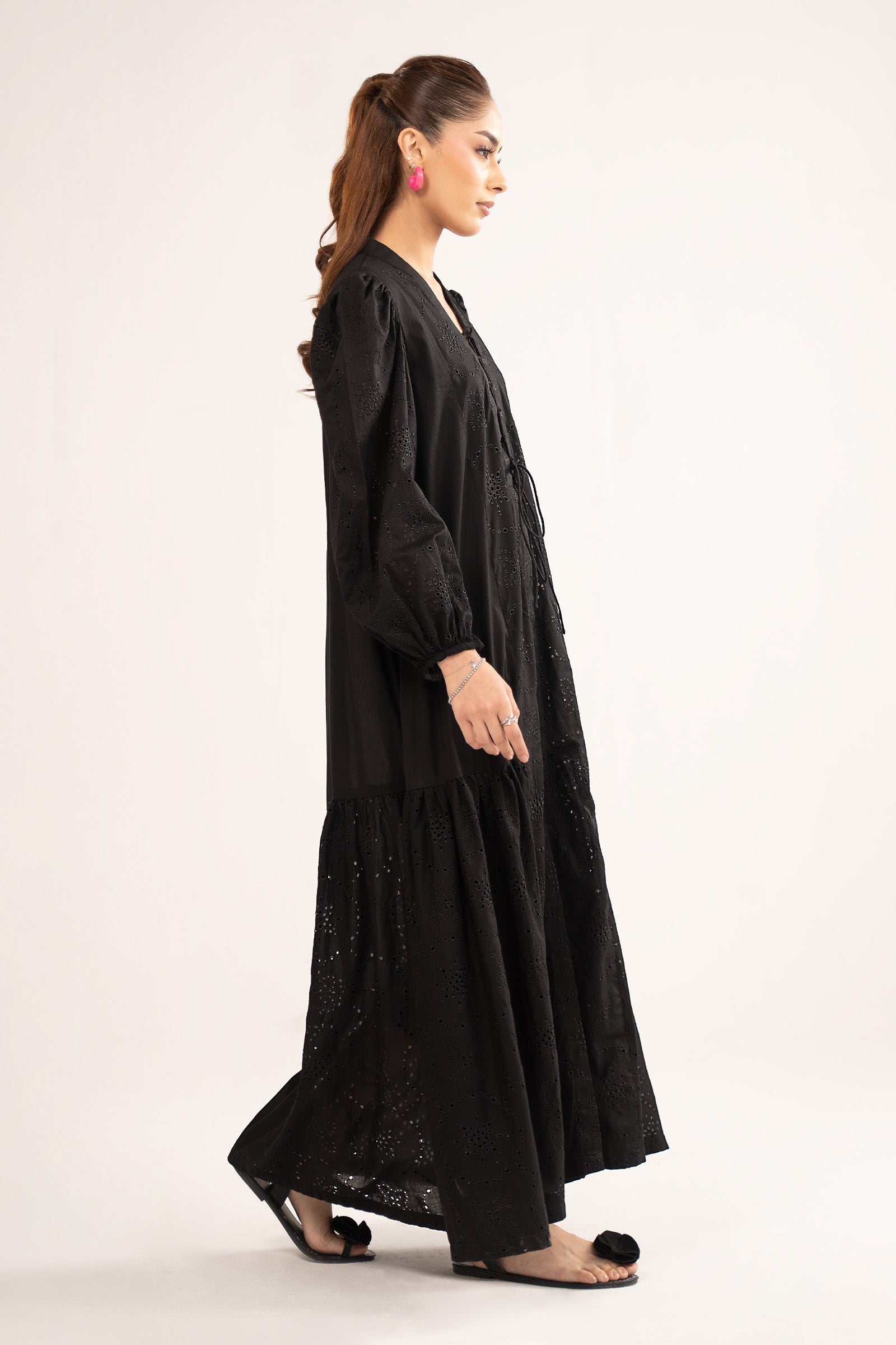 Embroidered Lawn Dress