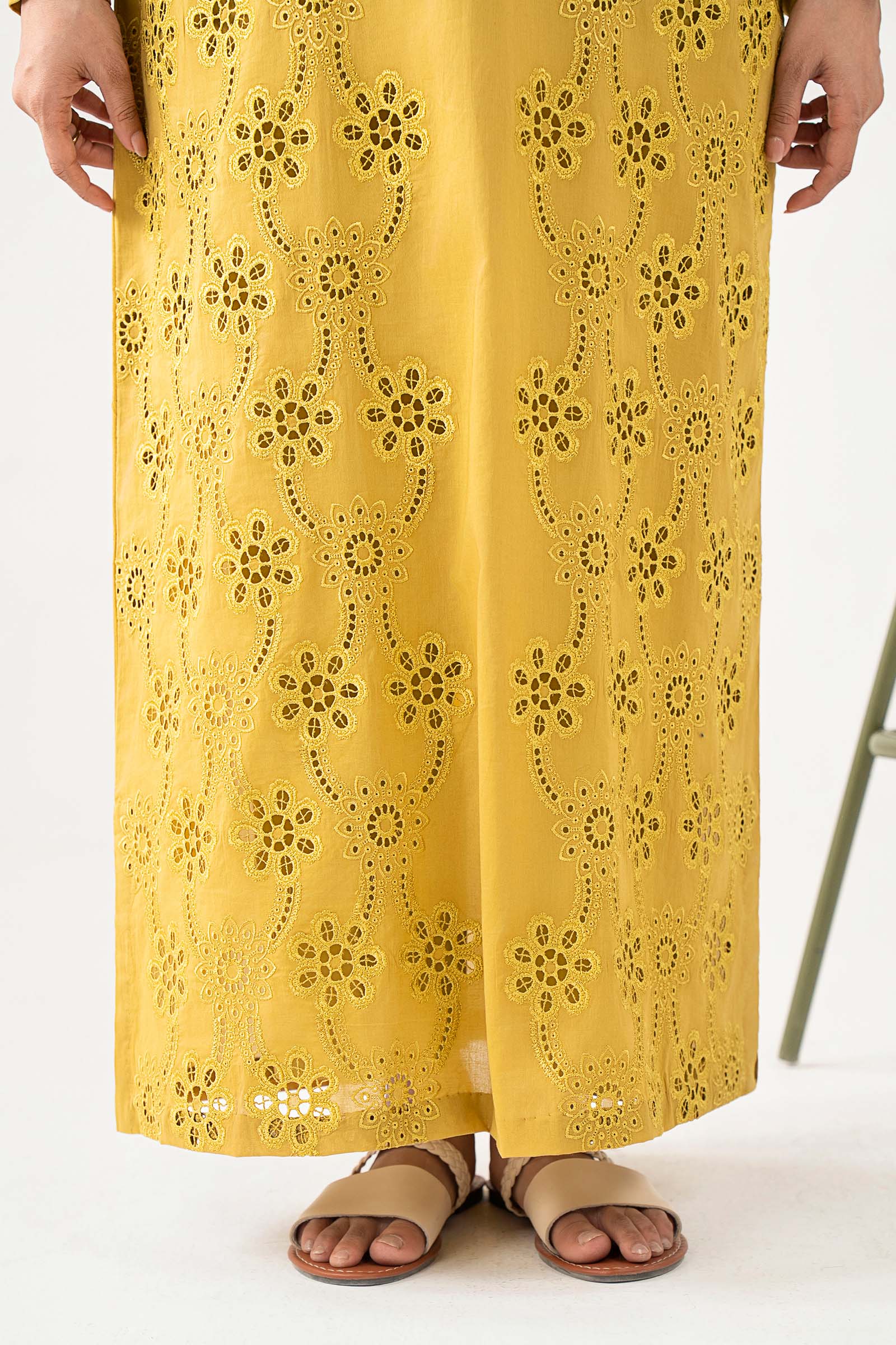 Embroidered Arabic Lawn Dress