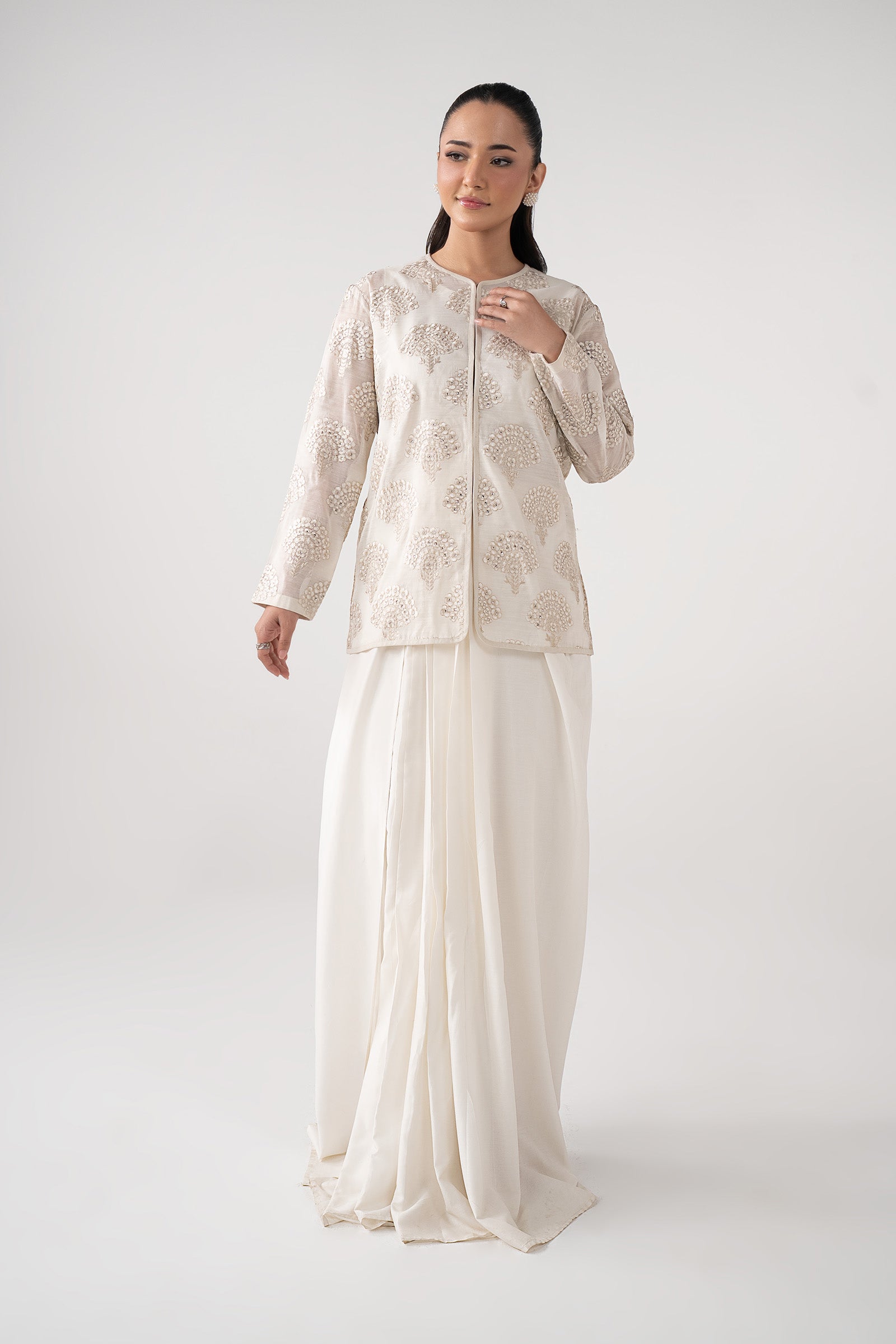 3 Piece Paper Lawn Suit