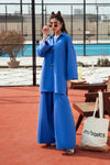 2 Pc Dyed European Linen Suit