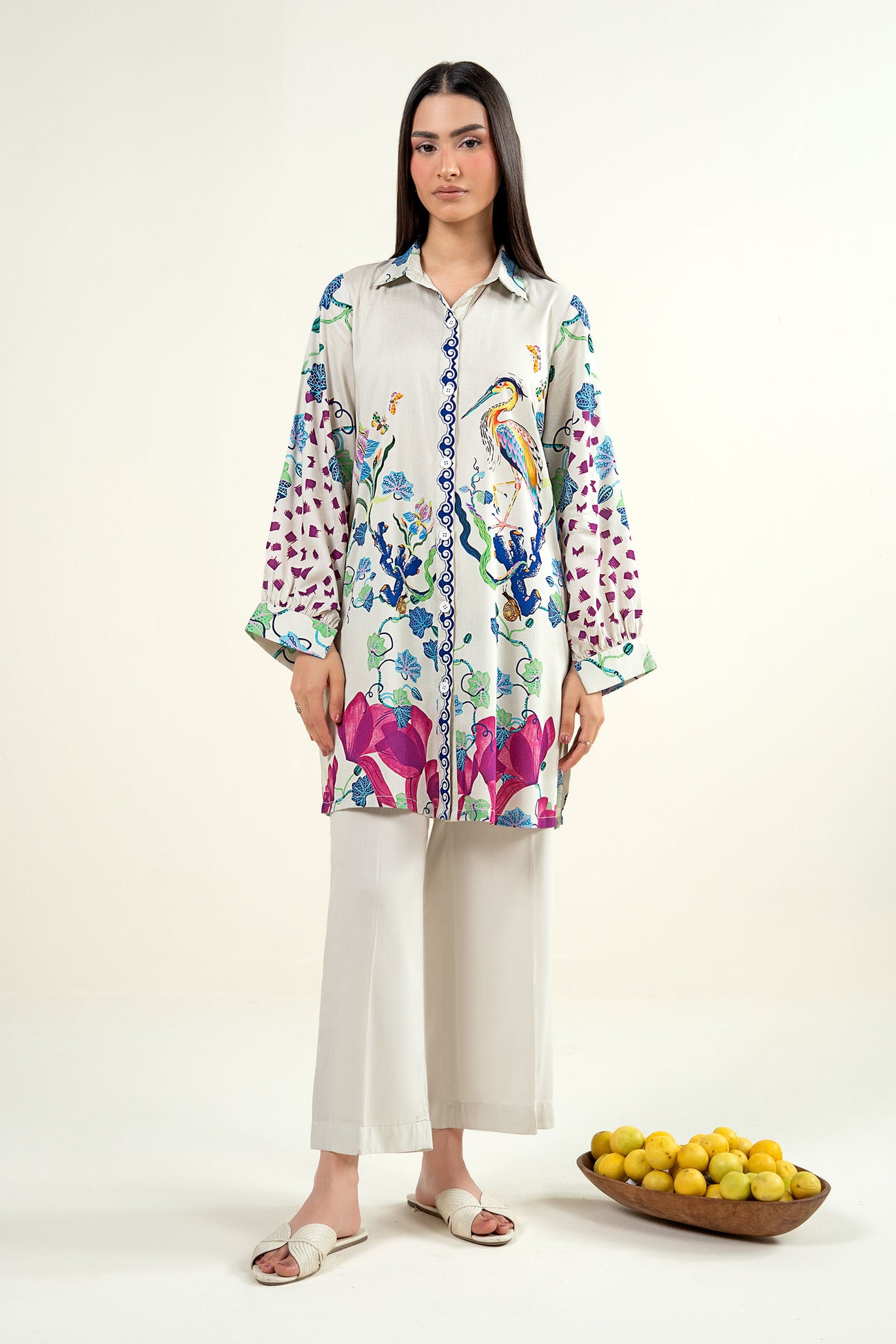 2 Pc Printed Lawn Suit