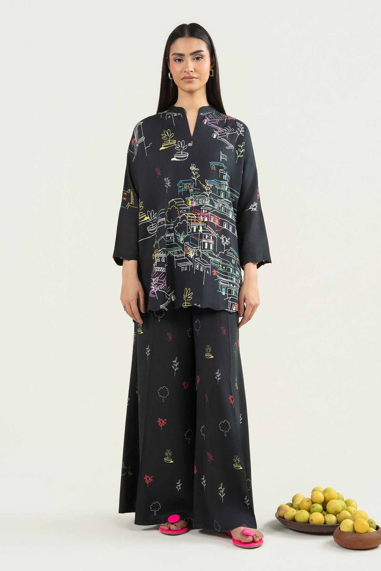 2 Pc Printed Ripstop Suit