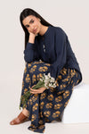 2 Pc Embroidered Arabic Lawn Skirt Set