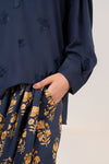 2 Pc Embroidered Arabic Lawn Skirt Set