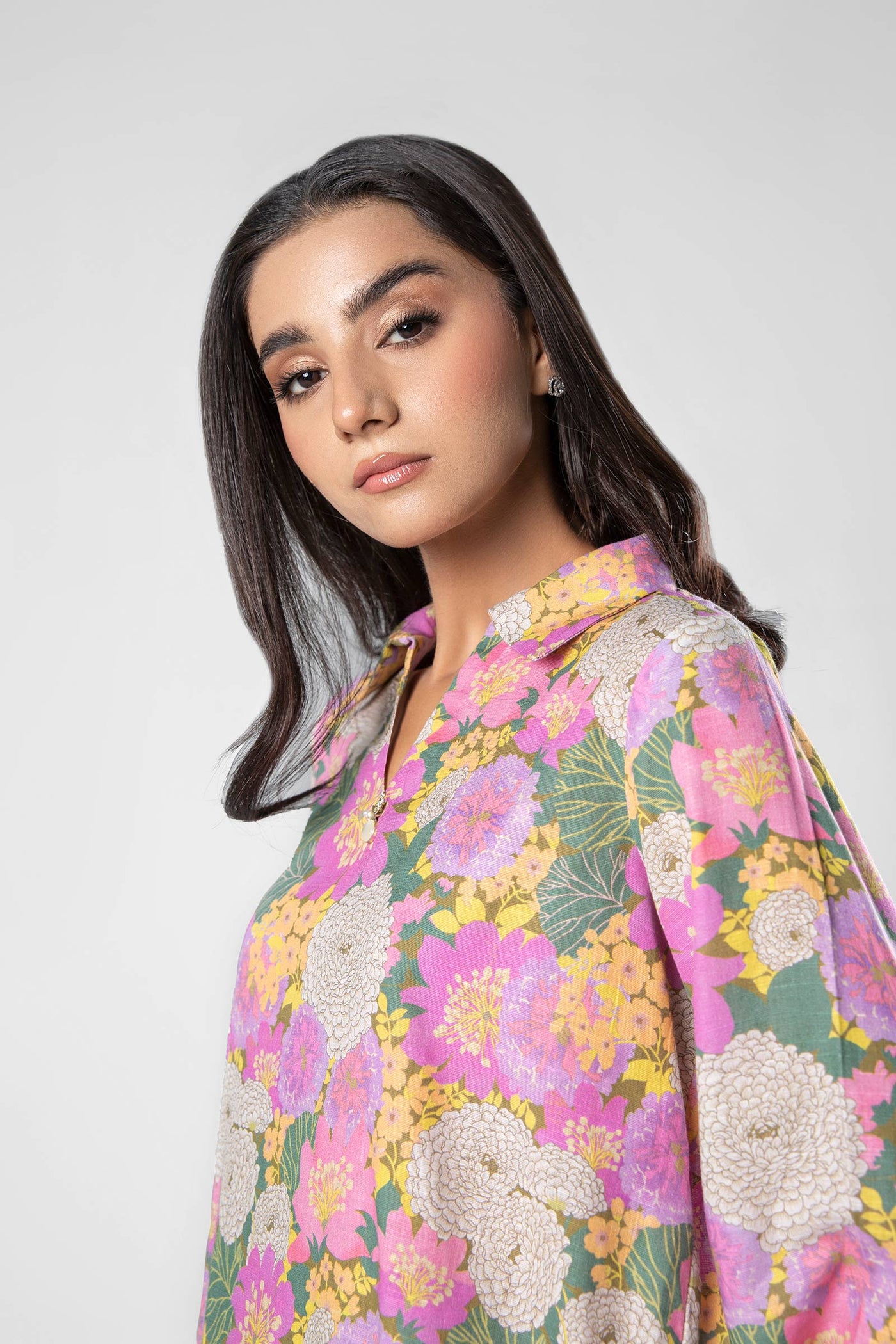 2 Pc Printed Khaddar Suit