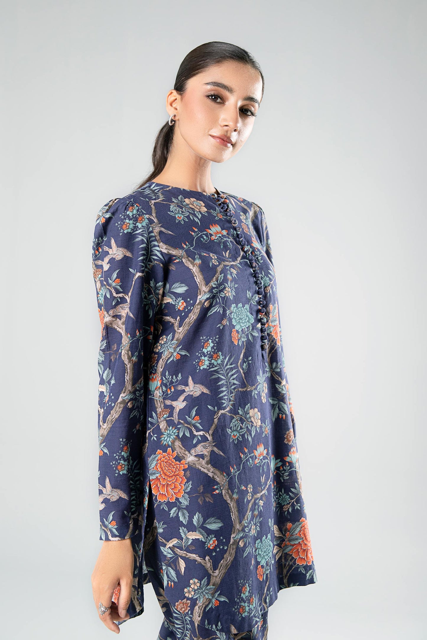 2 Pc Printed Khaddar Suit