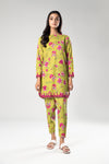 2 Pc Printed Khaddar Suit