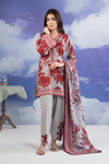 3 Pc Printed Khaddar Suit