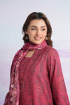 3 Pc Printed Khaddar Suit