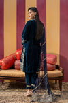 3 Pc Unstitched Dyed Velvet Suit | MB-USW24-607
