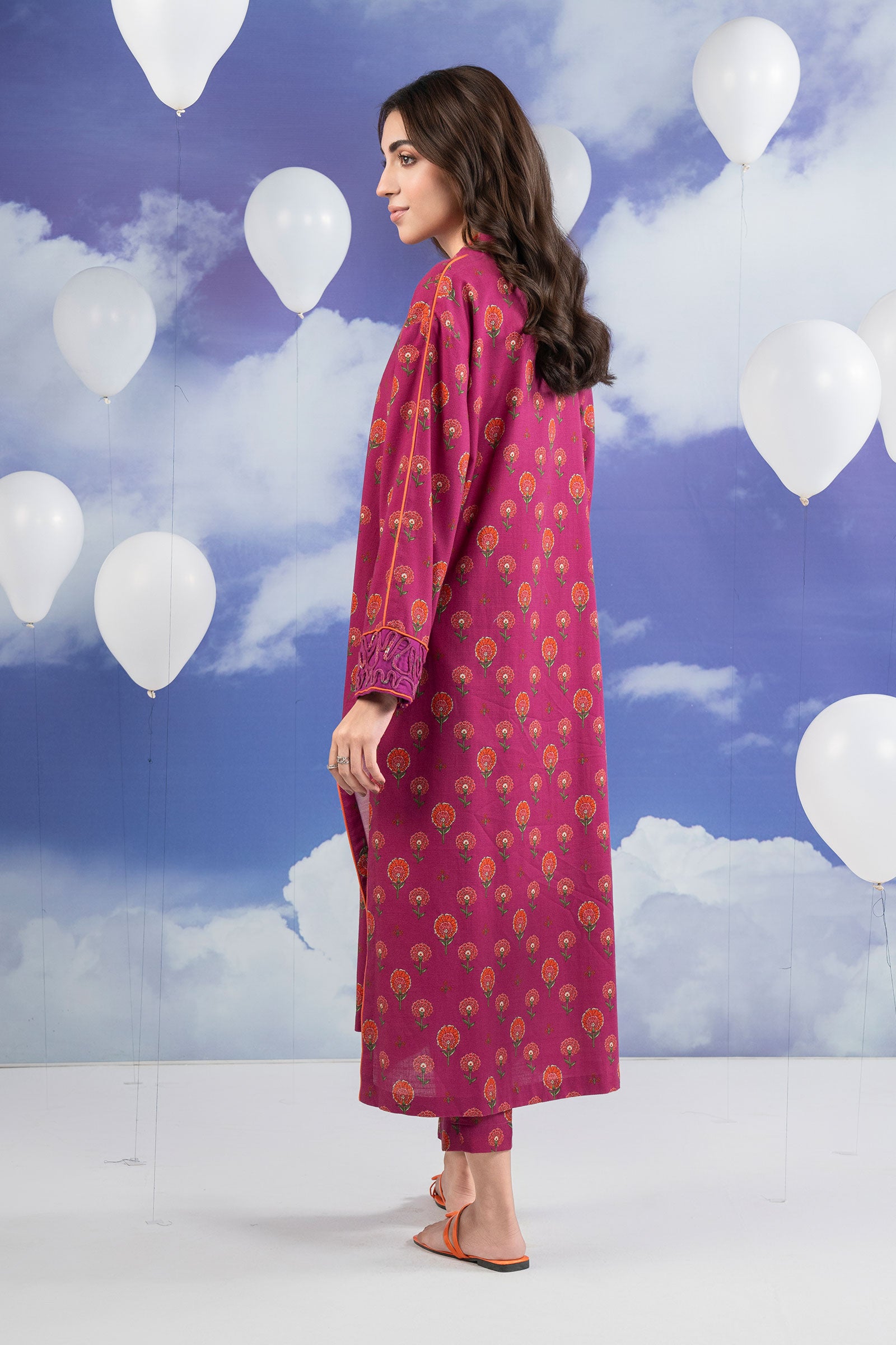 2 Pc Printed Dobby Viscose Suit