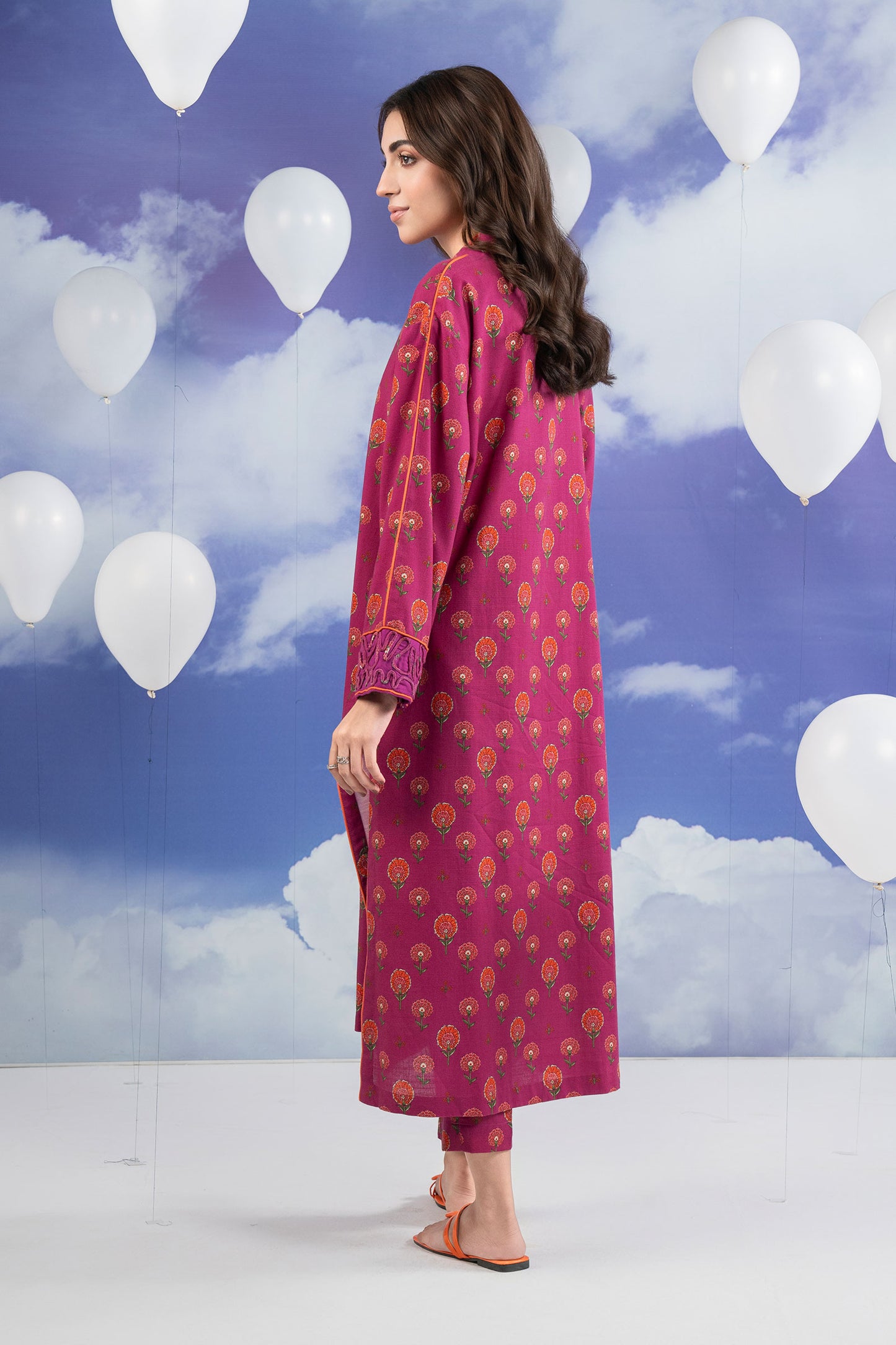 2 Pc Printed Dobby Viscose Suit