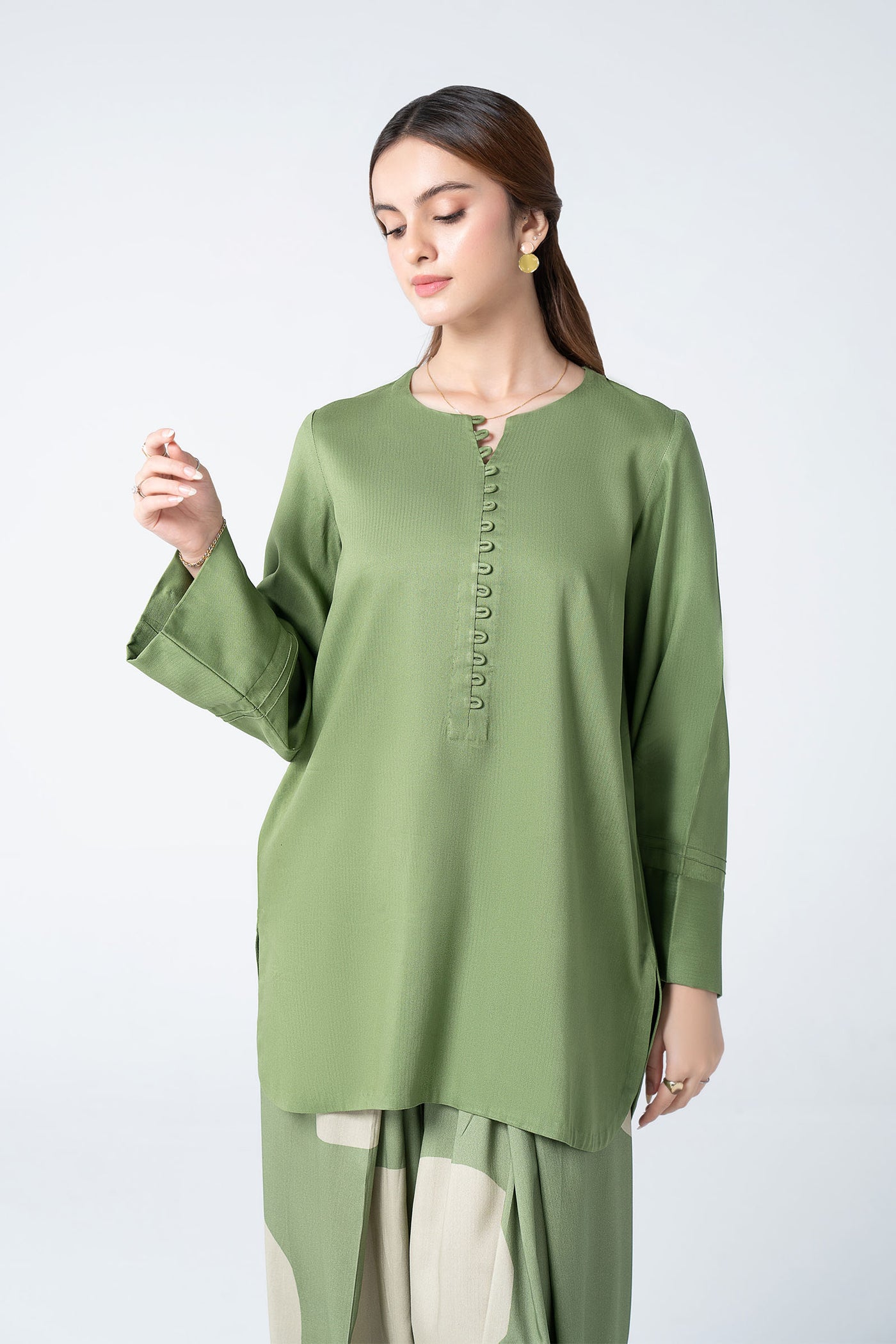 2 Pc Printed Herringbone Suit