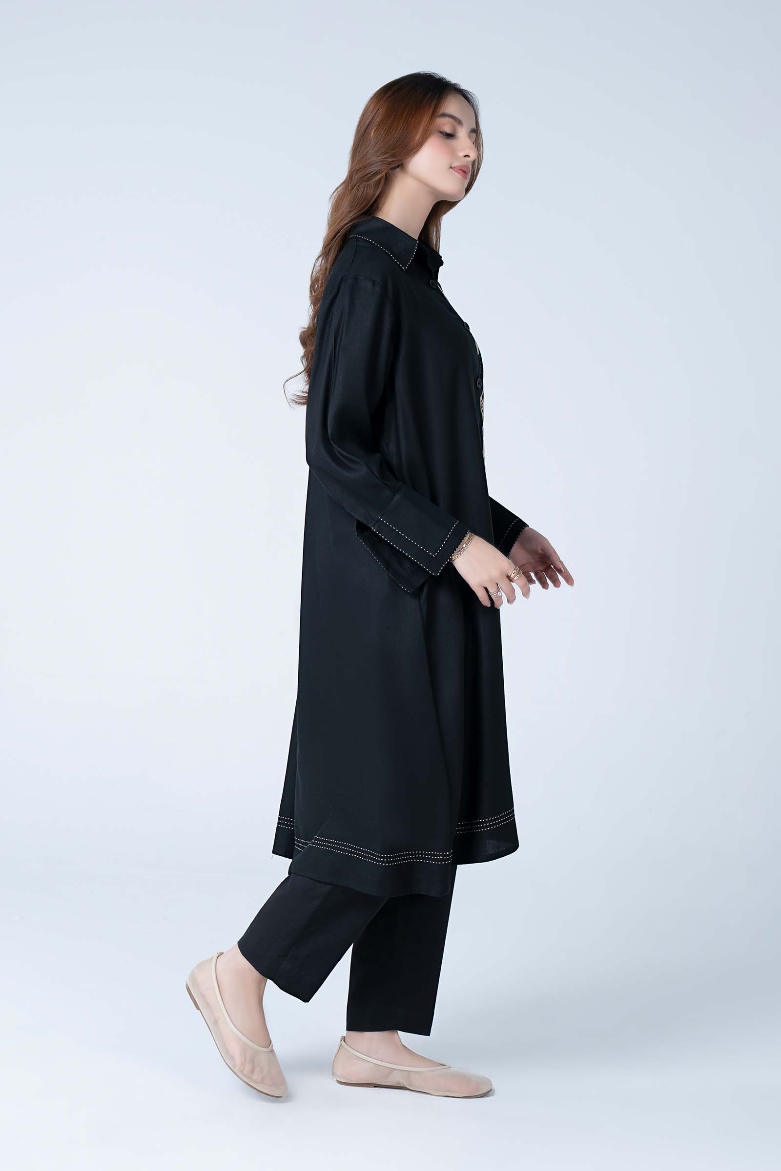 Embroidered Twill Shirt