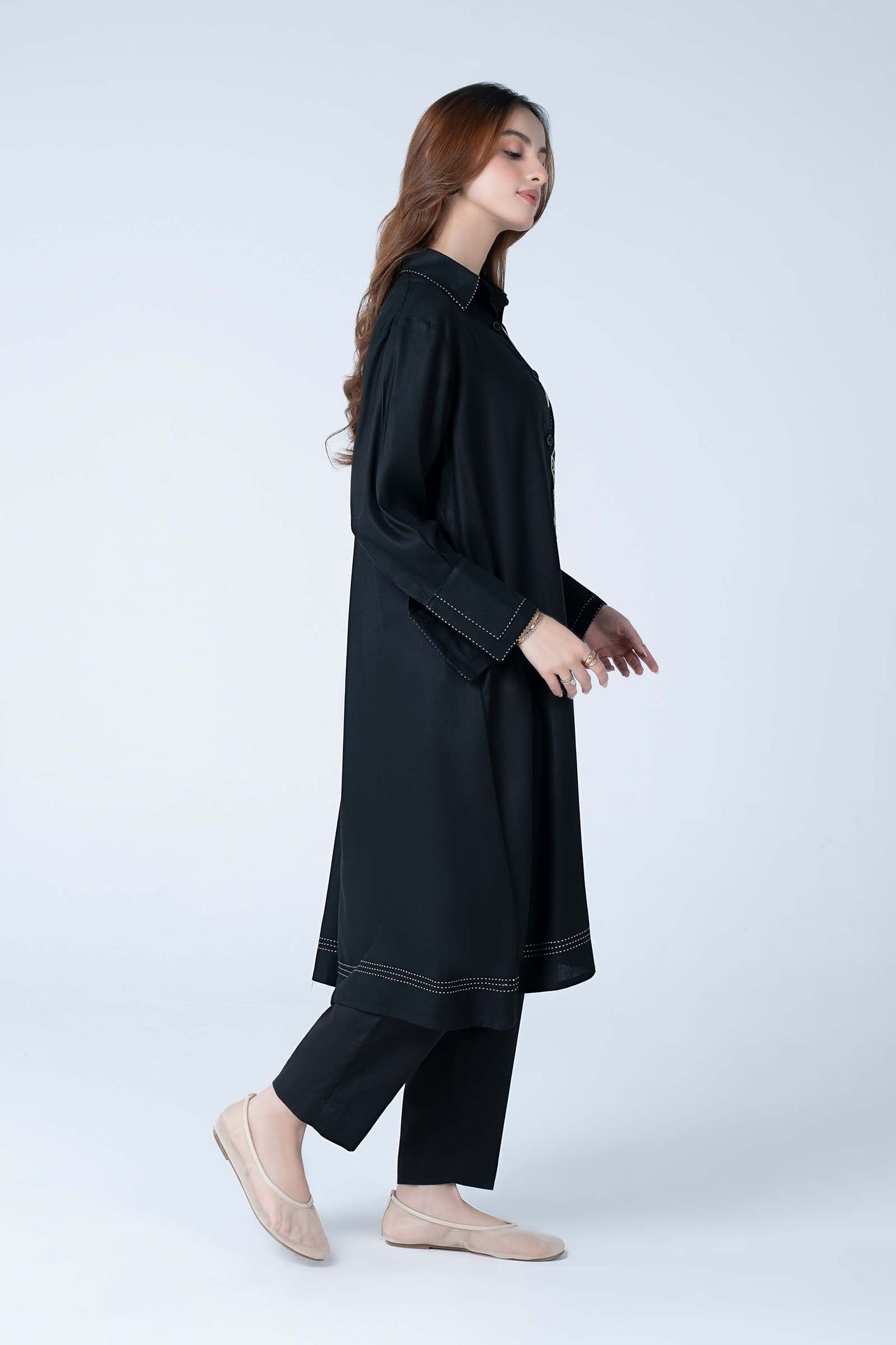 Embroidered Twill Shirt