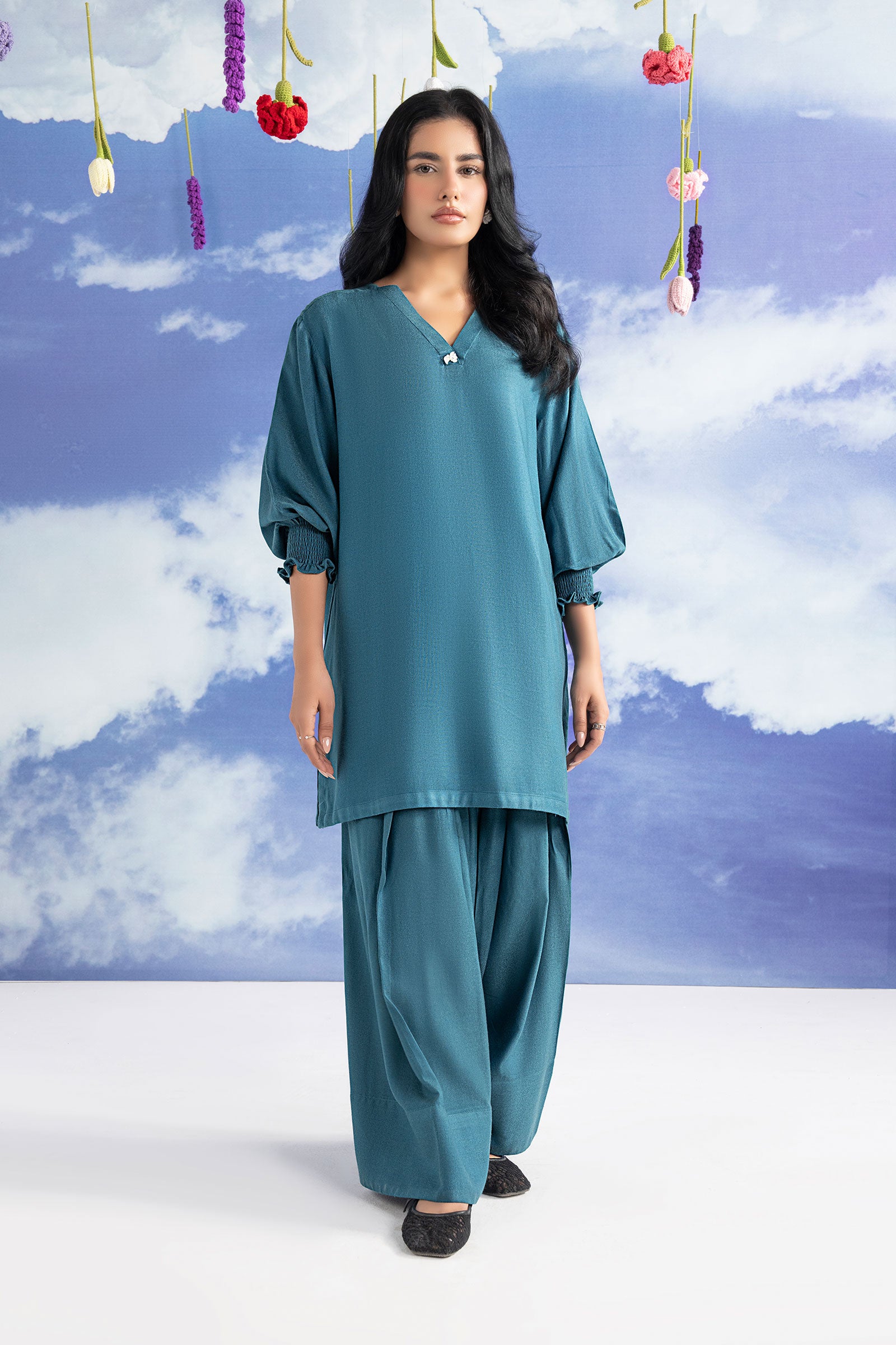 2 Pc Dyed Alpine Wool Suit