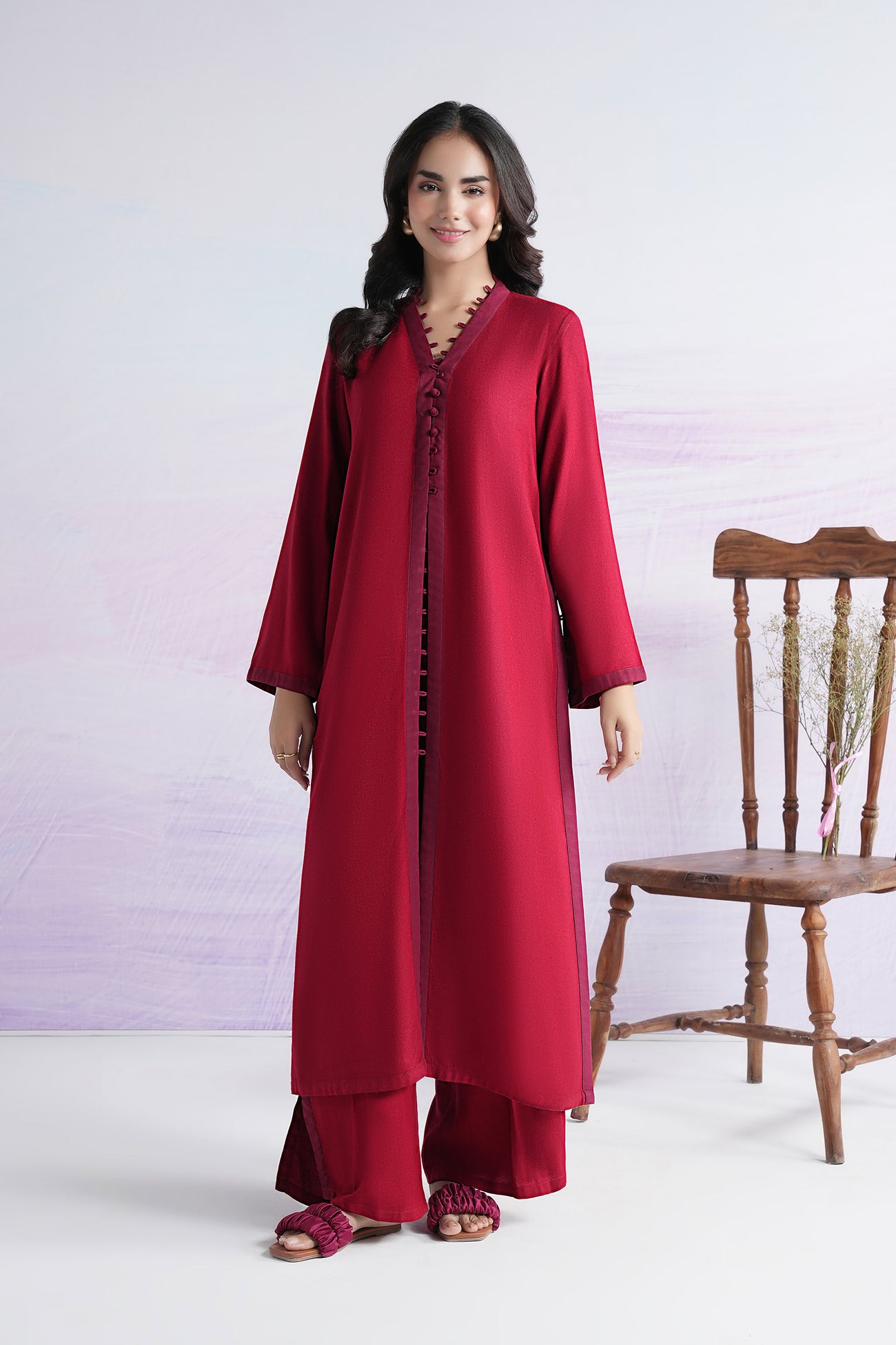 2 Pc Dyed Alpine Wool Suit