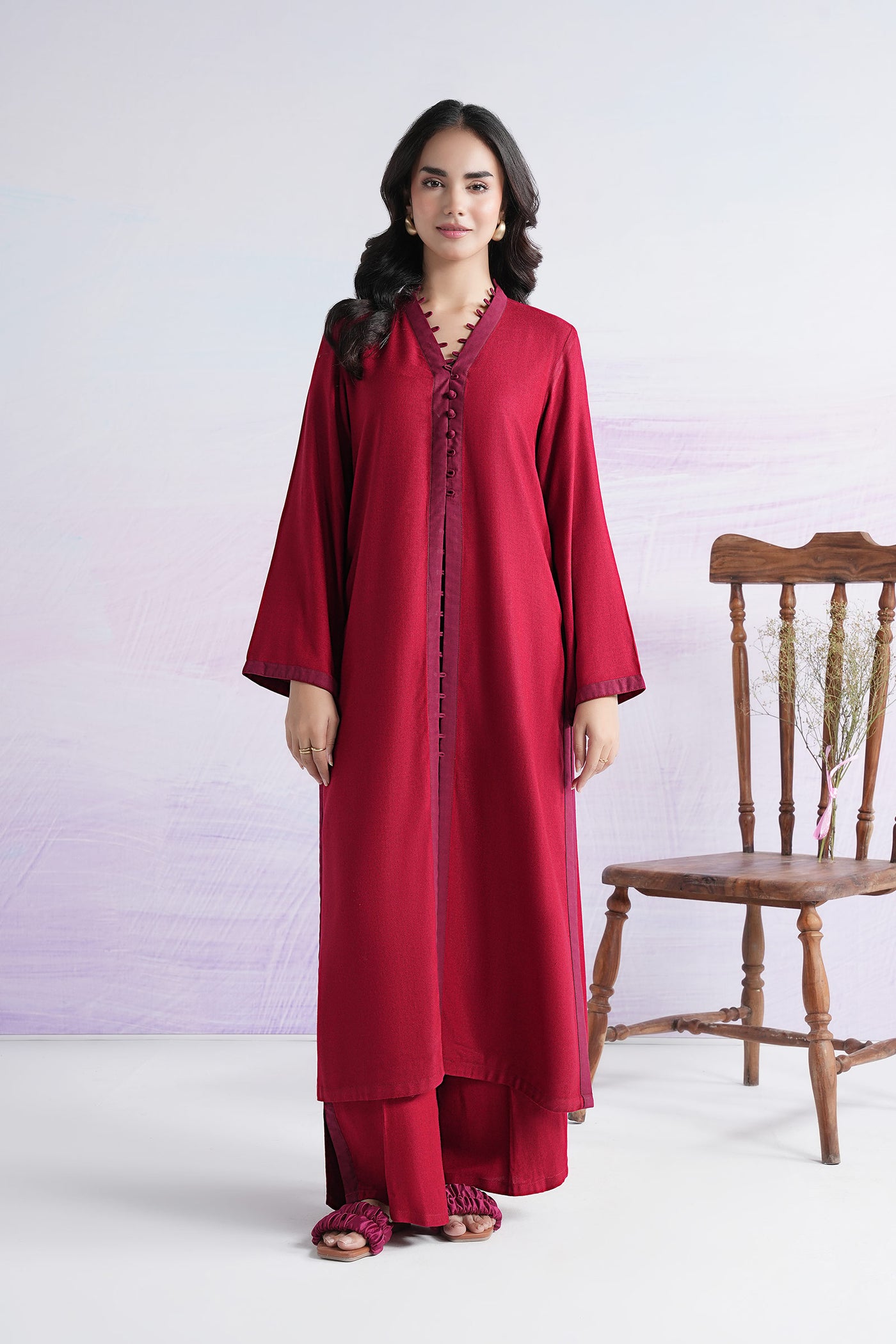 2 Pc Dyed Alpine Wool Suit