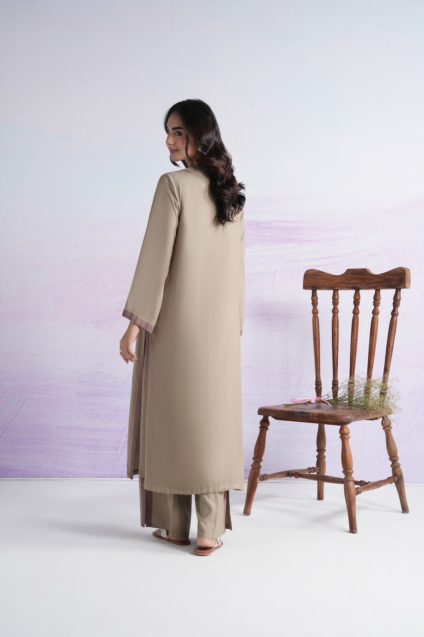 2 Pc Dyed Alpine Wool Suit