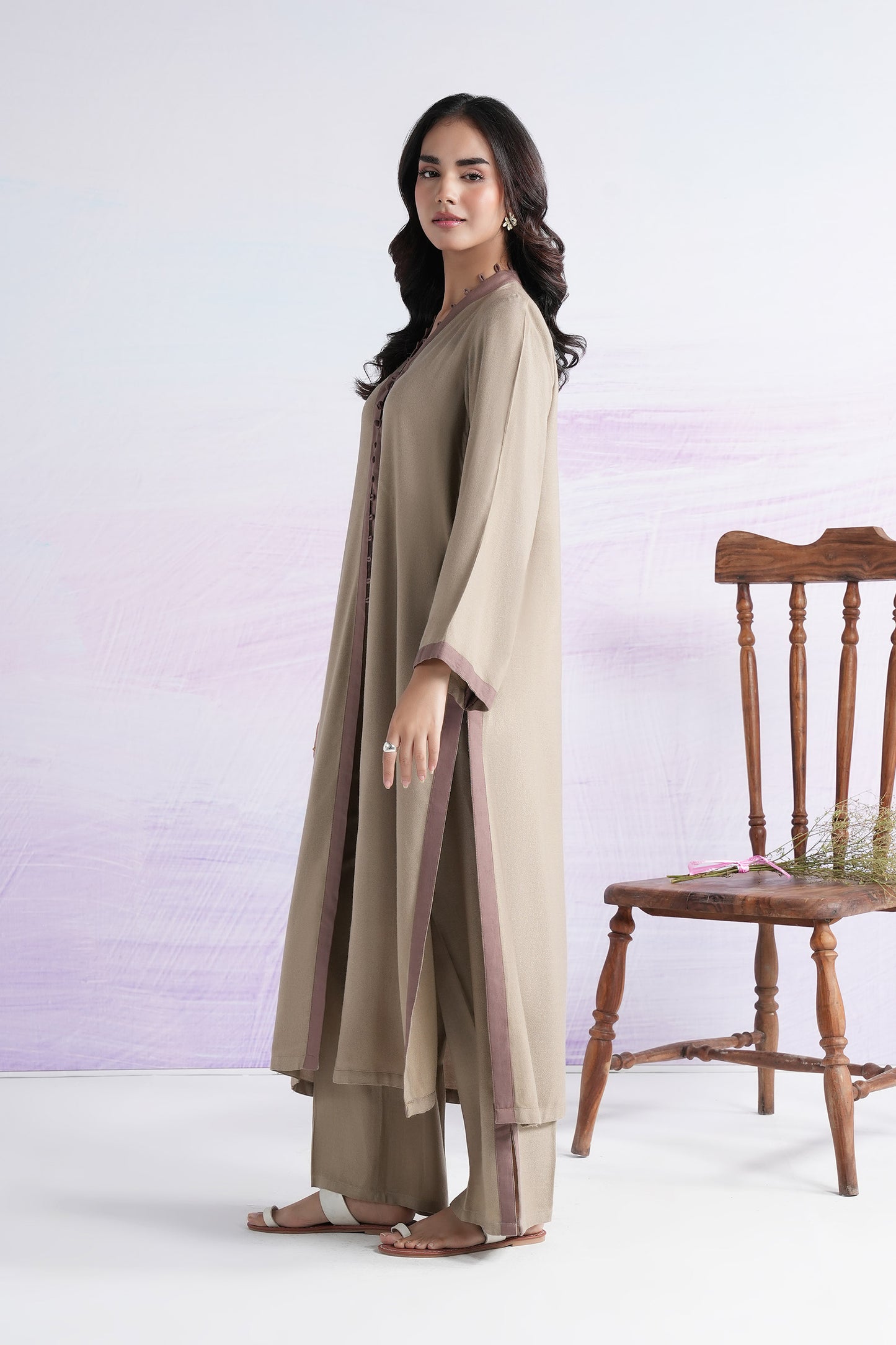 2 Pc Dyed Alpine Wool Suit