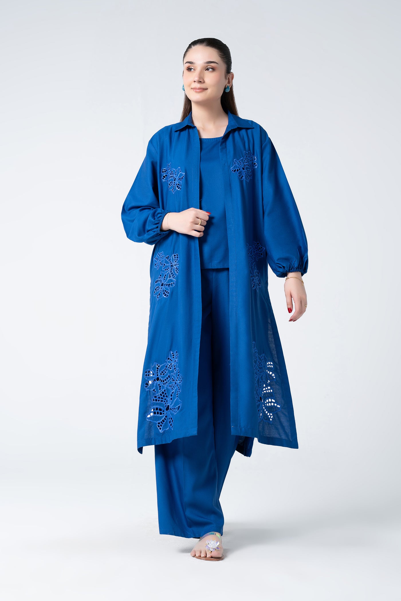 3 Pc Embroidered Ripstop Suit