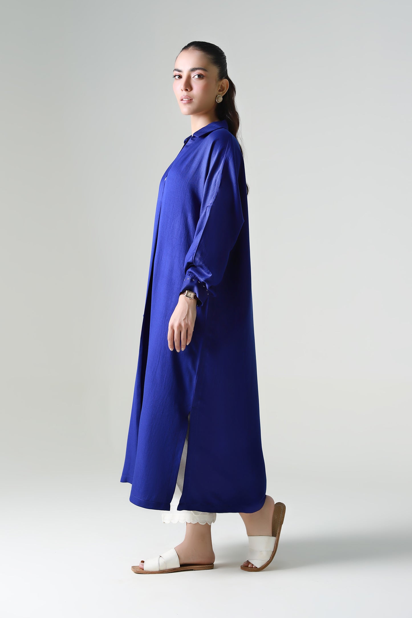 Dyed Herringbone Tunic