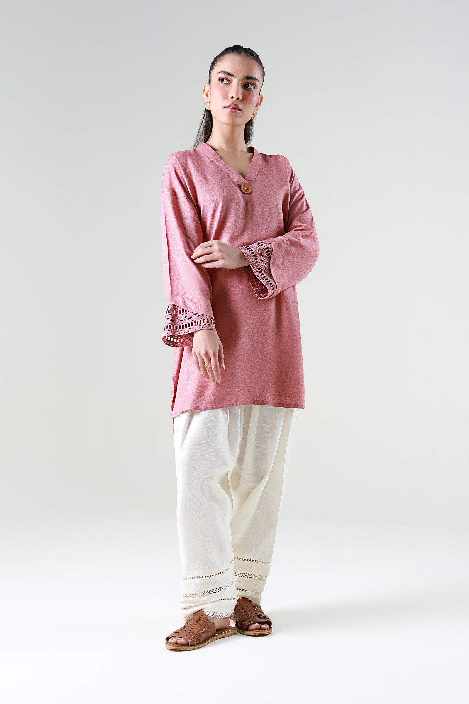 Dyed Rib Karandi Shirt