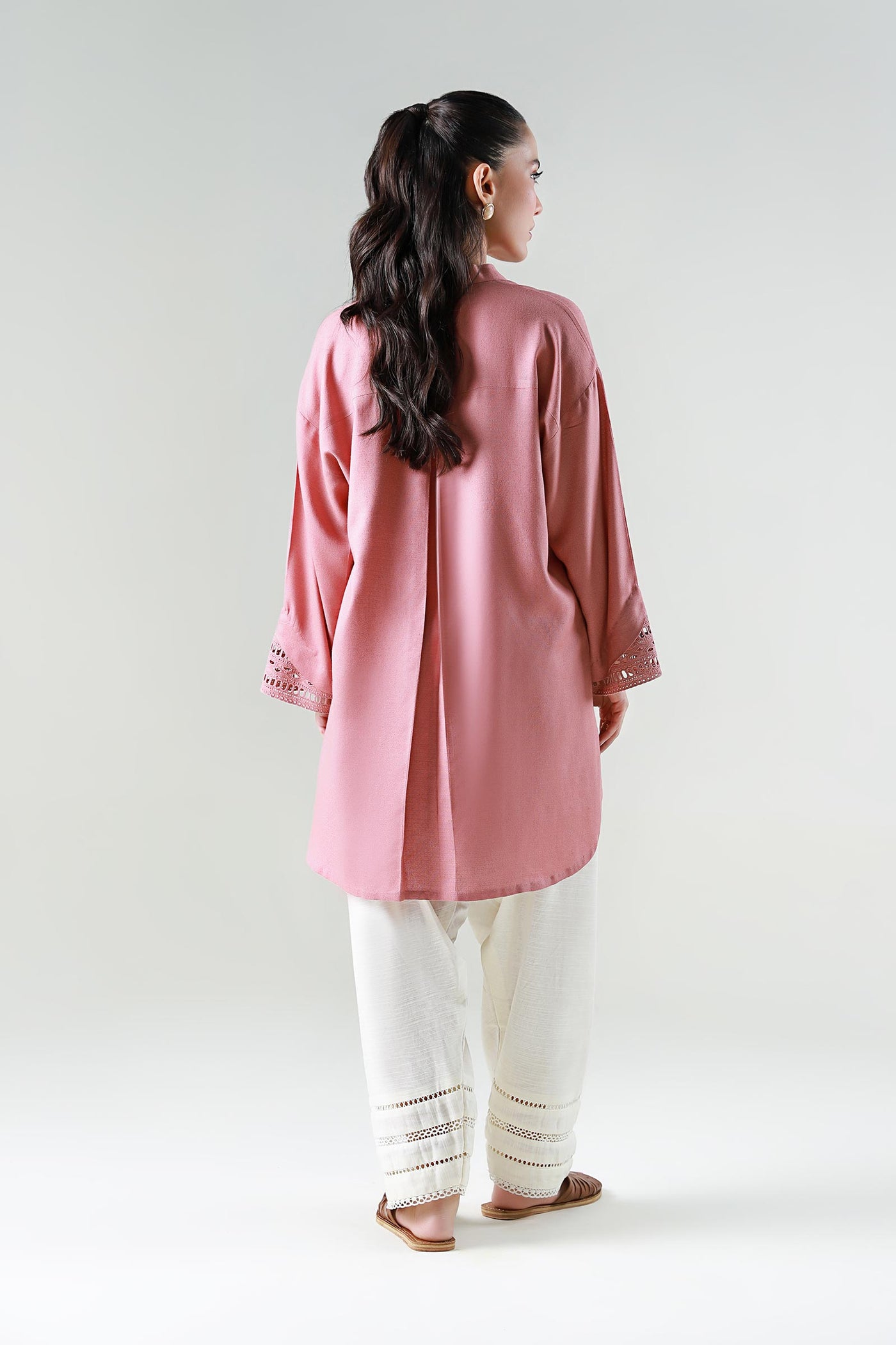 Dyed Rib Karandi Shirt | MB-WS24-107