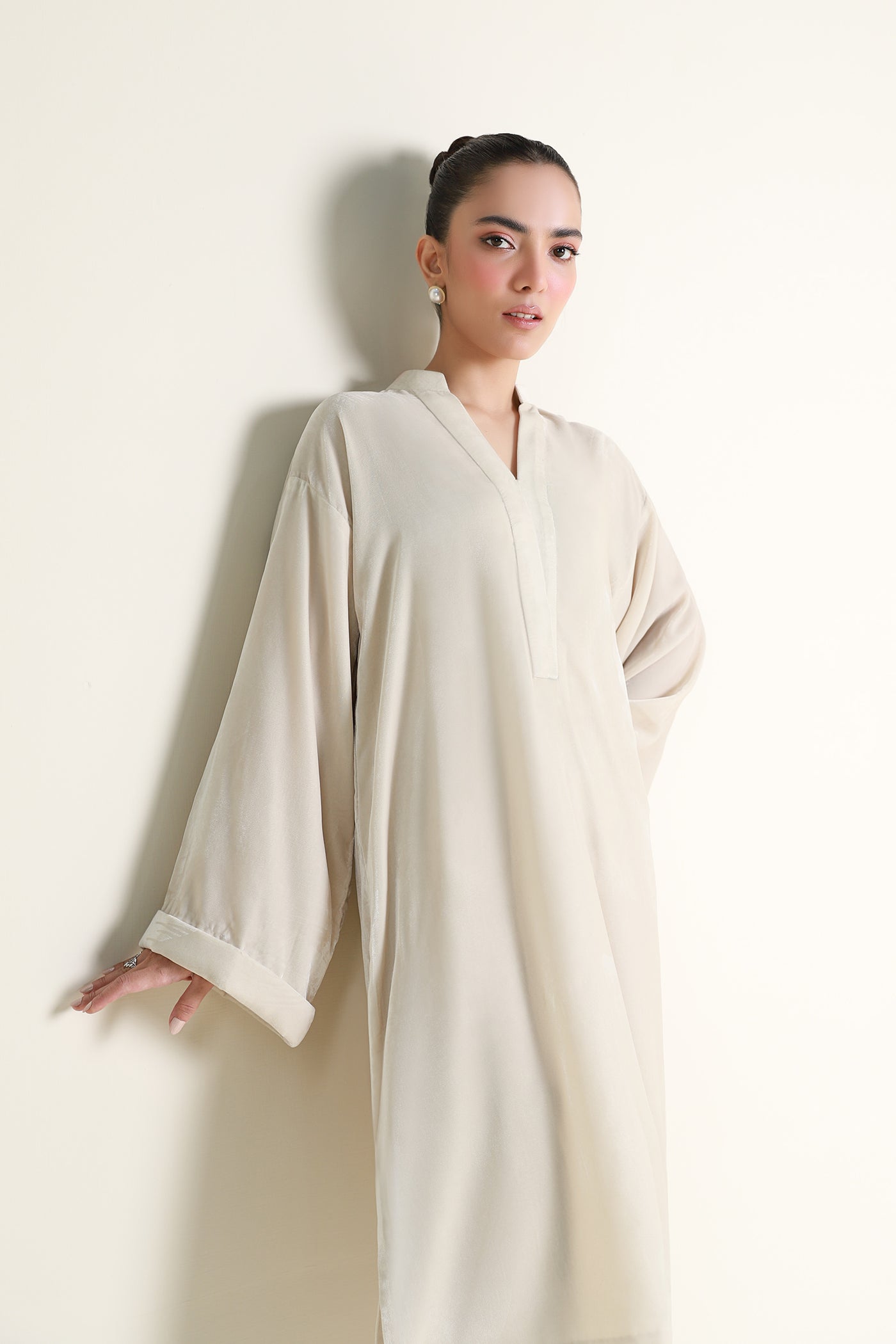 2 Pc Dyed Velvet Suit