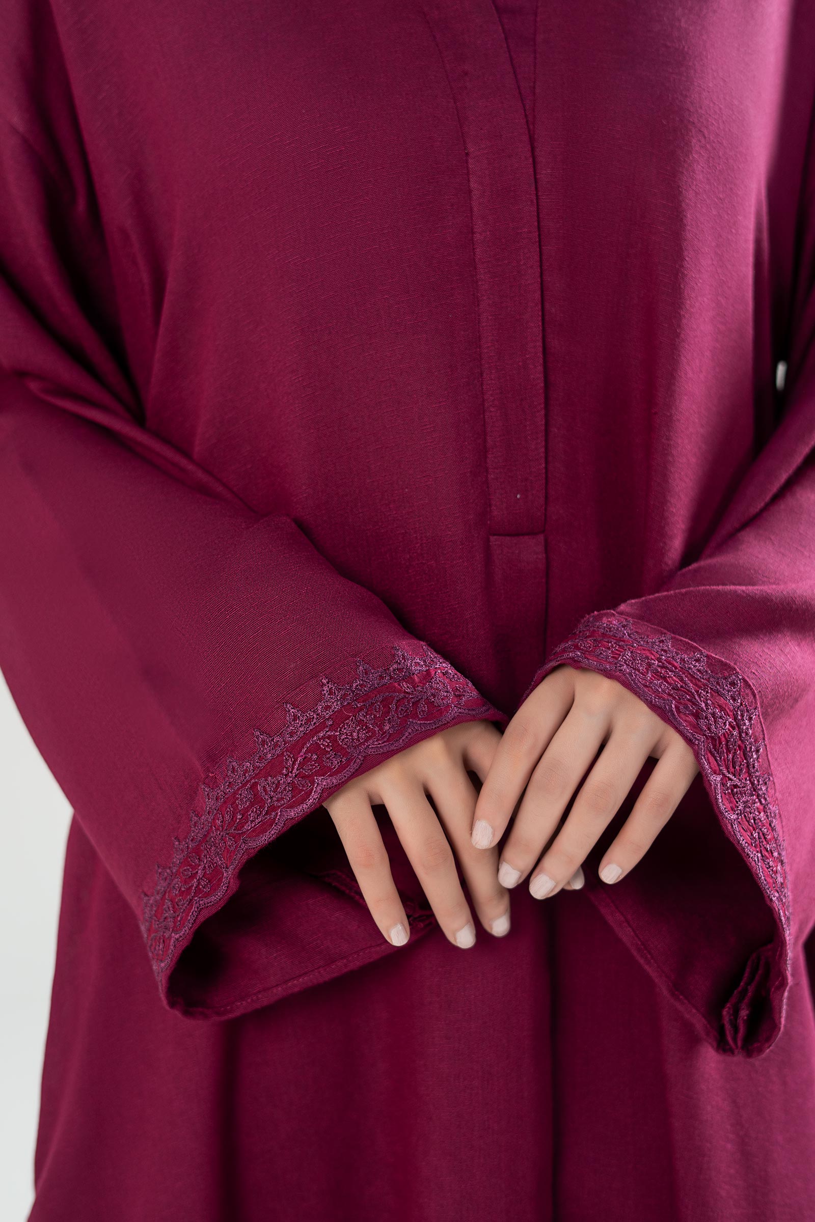 2 Pc Embroidered Karandi Suit