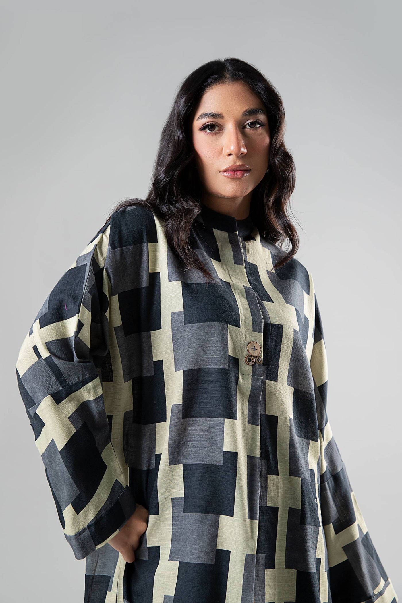 2 Pc Printed Khaddar Suit