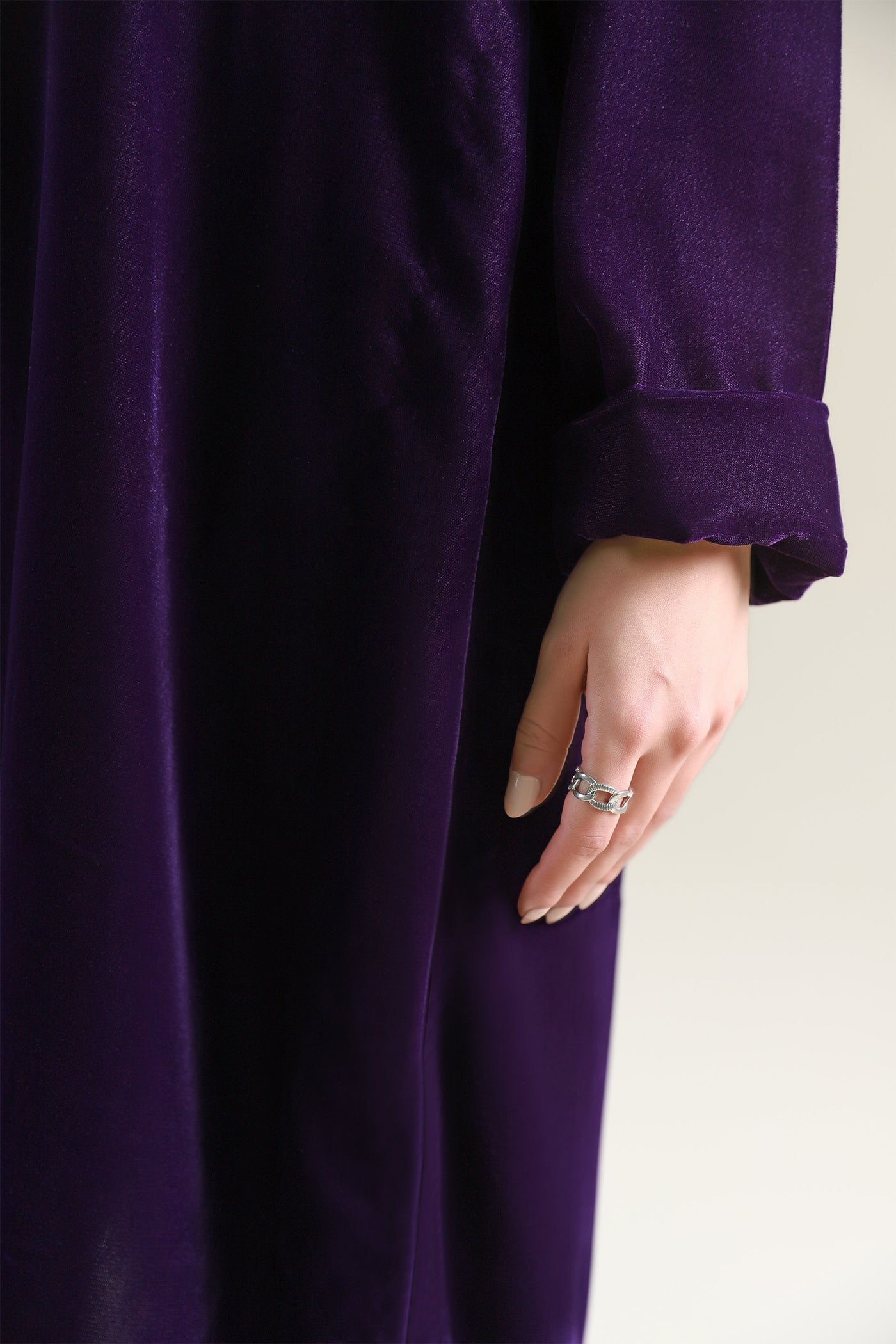 2 Pc Dyed Velvet Suit