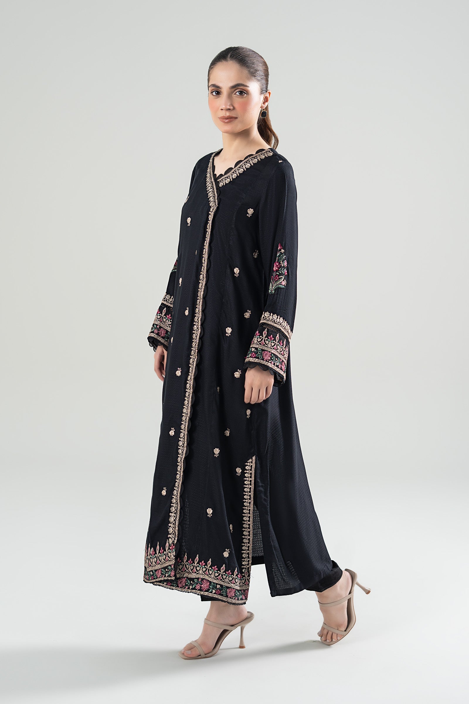 Embroidered Dobby Shirt