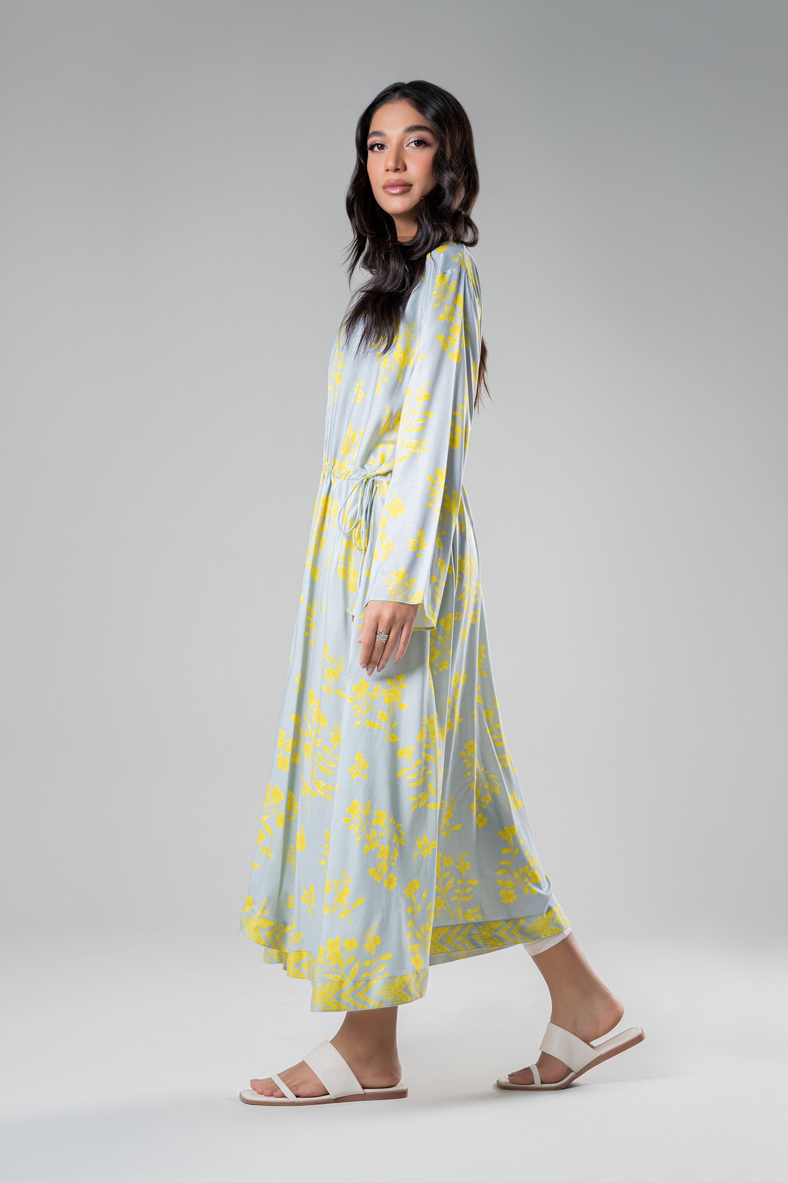 Printed Viscose Dress