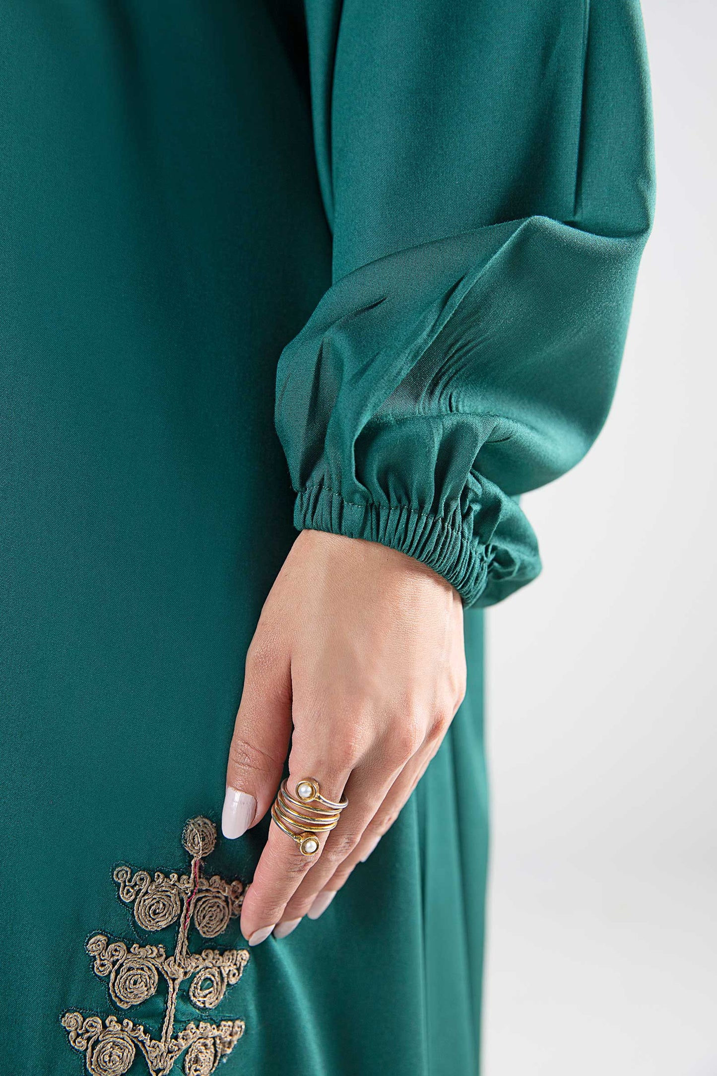 Embroidered Linen Shirt