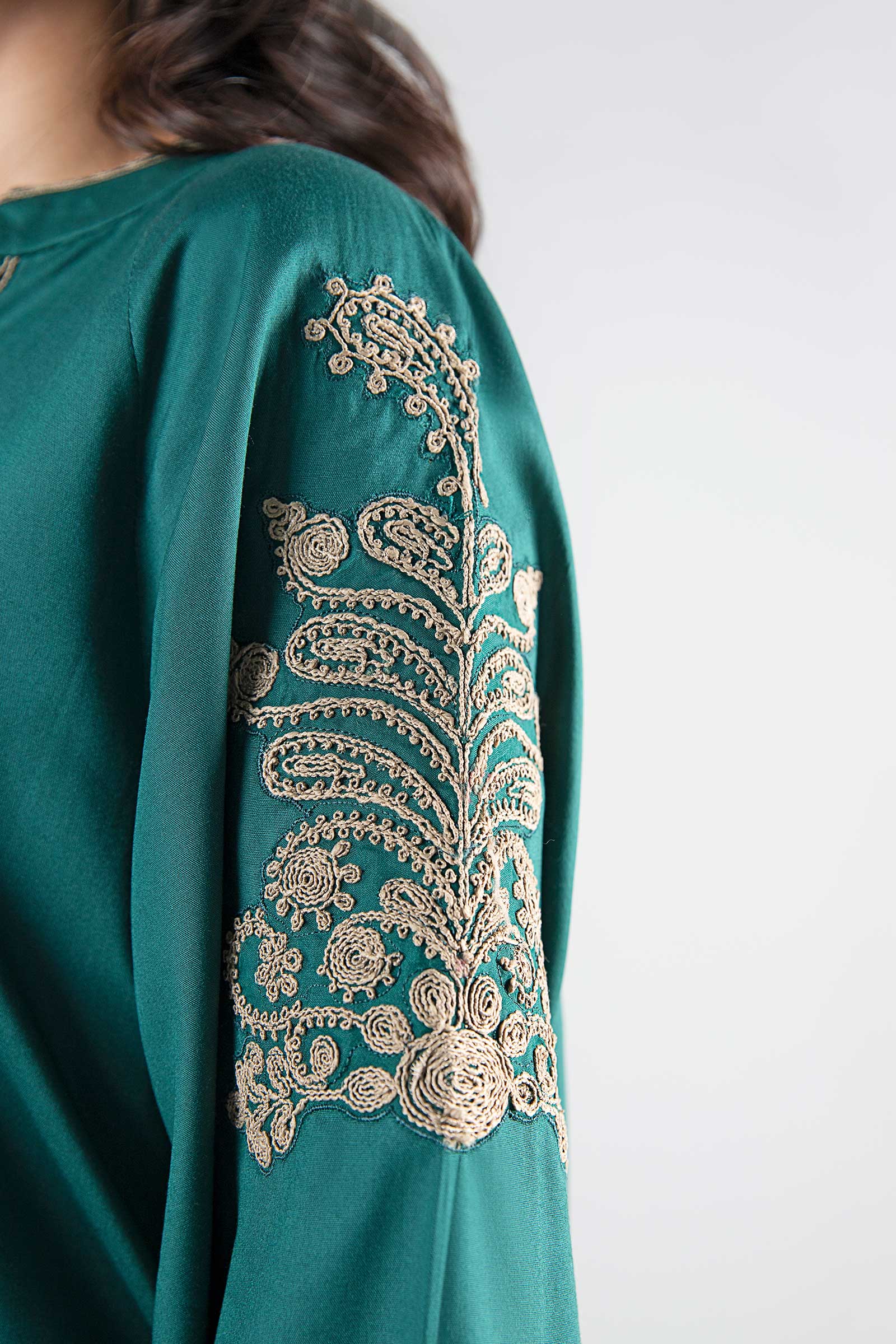 Embroidered Linen Shirt
