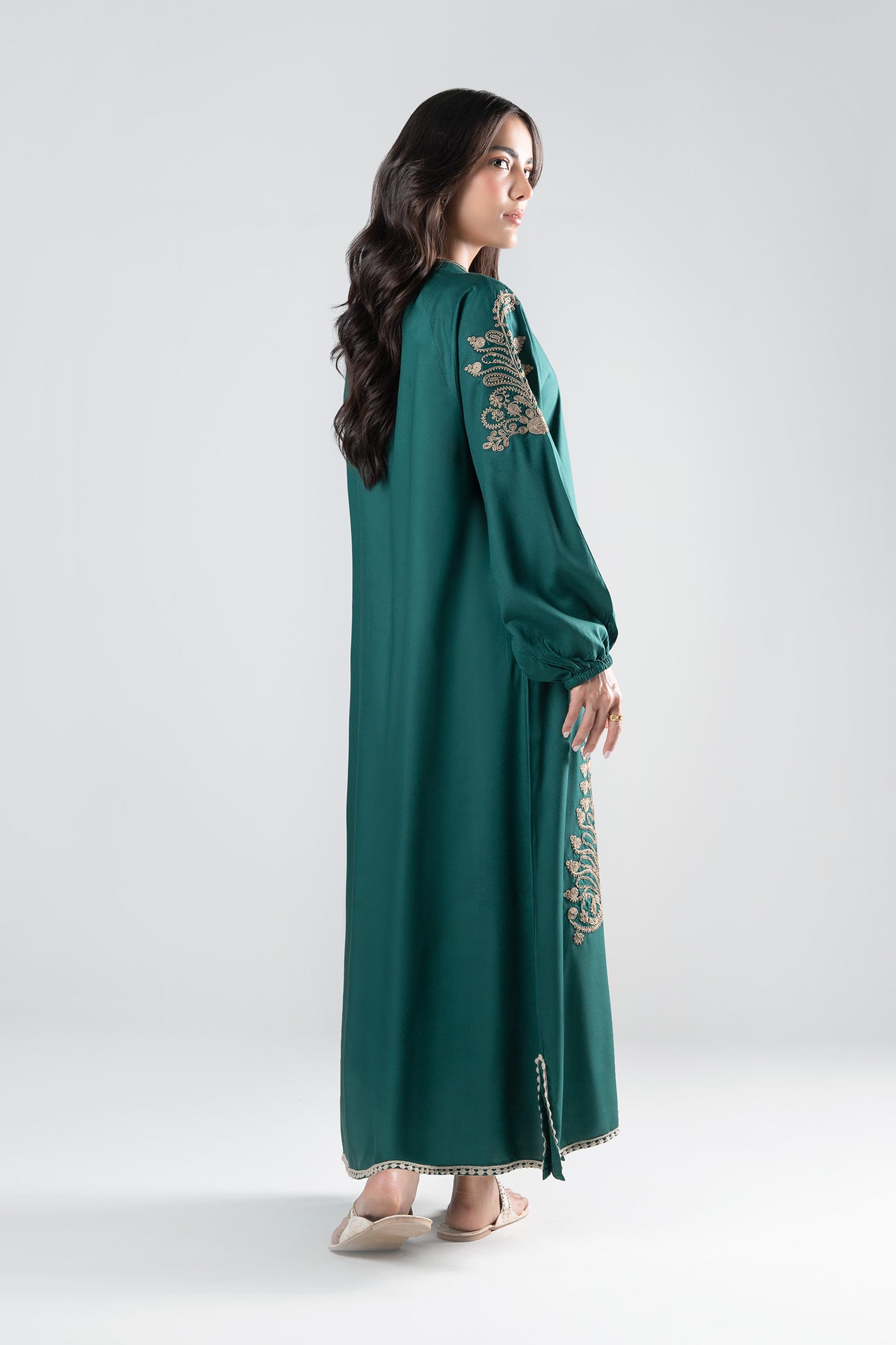 Embroidered Linen Shirt