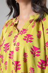 Printed Linen Tunic