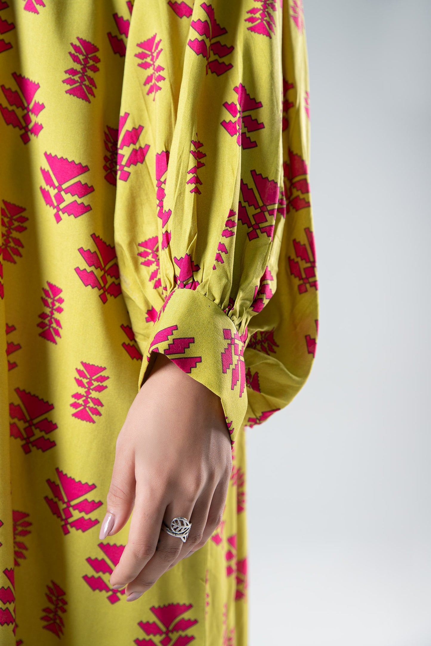 Printed Linen Tunic