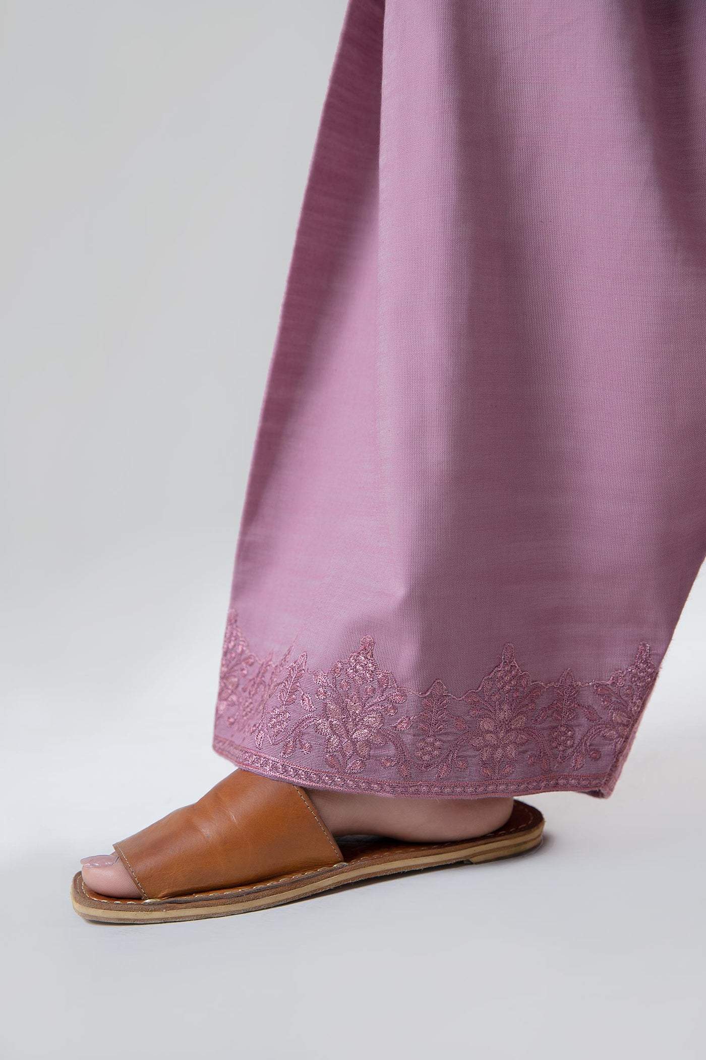 2 Pc Embroidered Yarn Dyed Suit