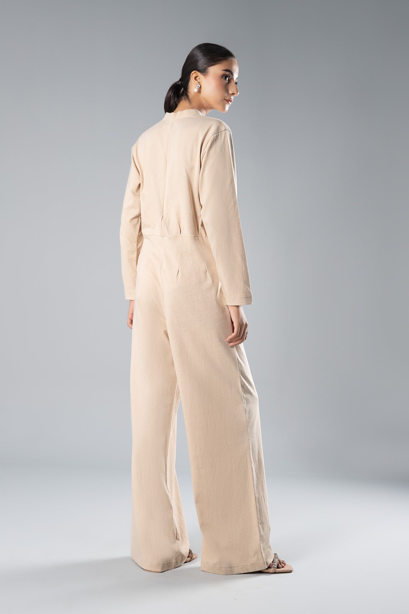 Solid Jersey Jumpsuit
