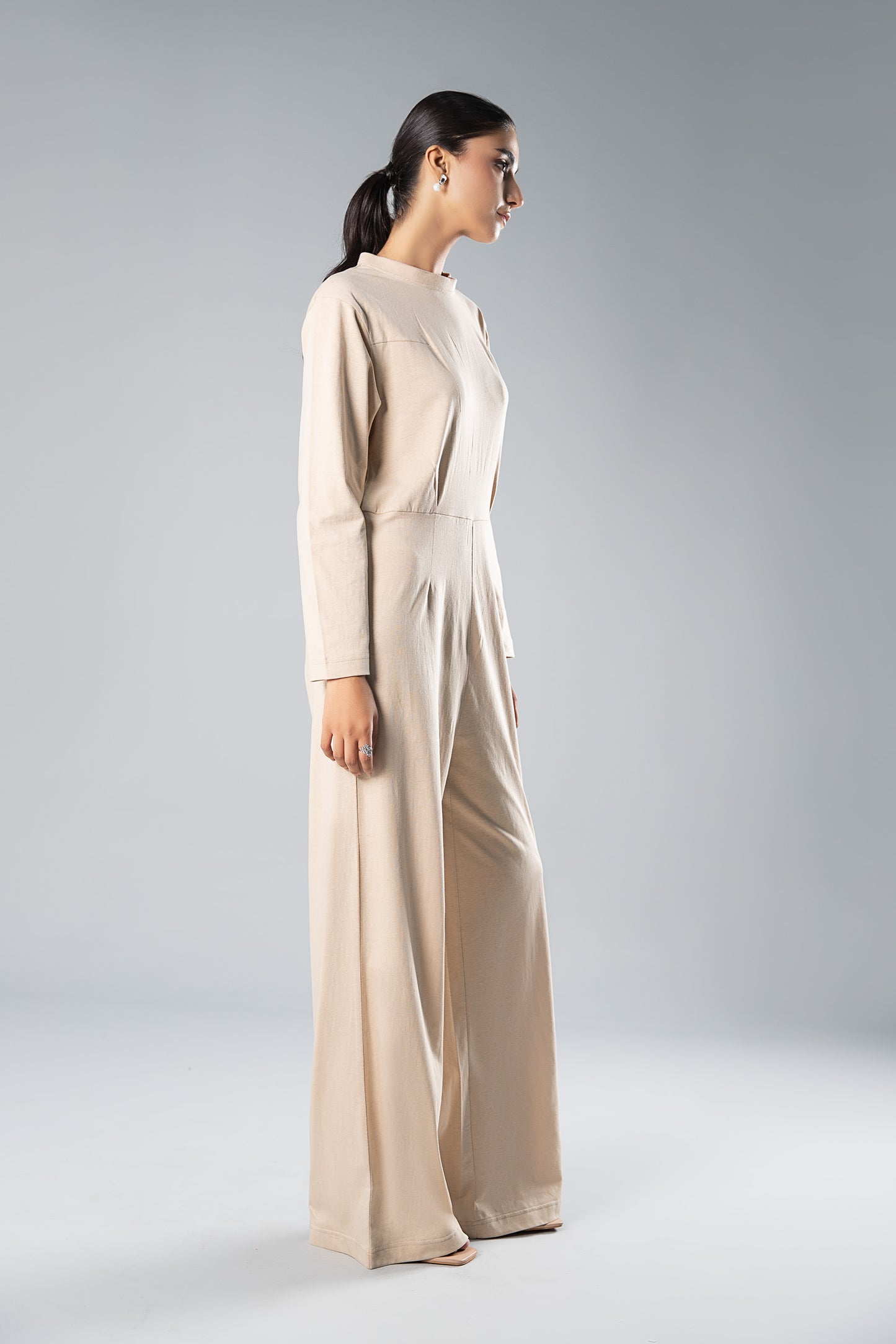 Solid Jersey Jumpsuit