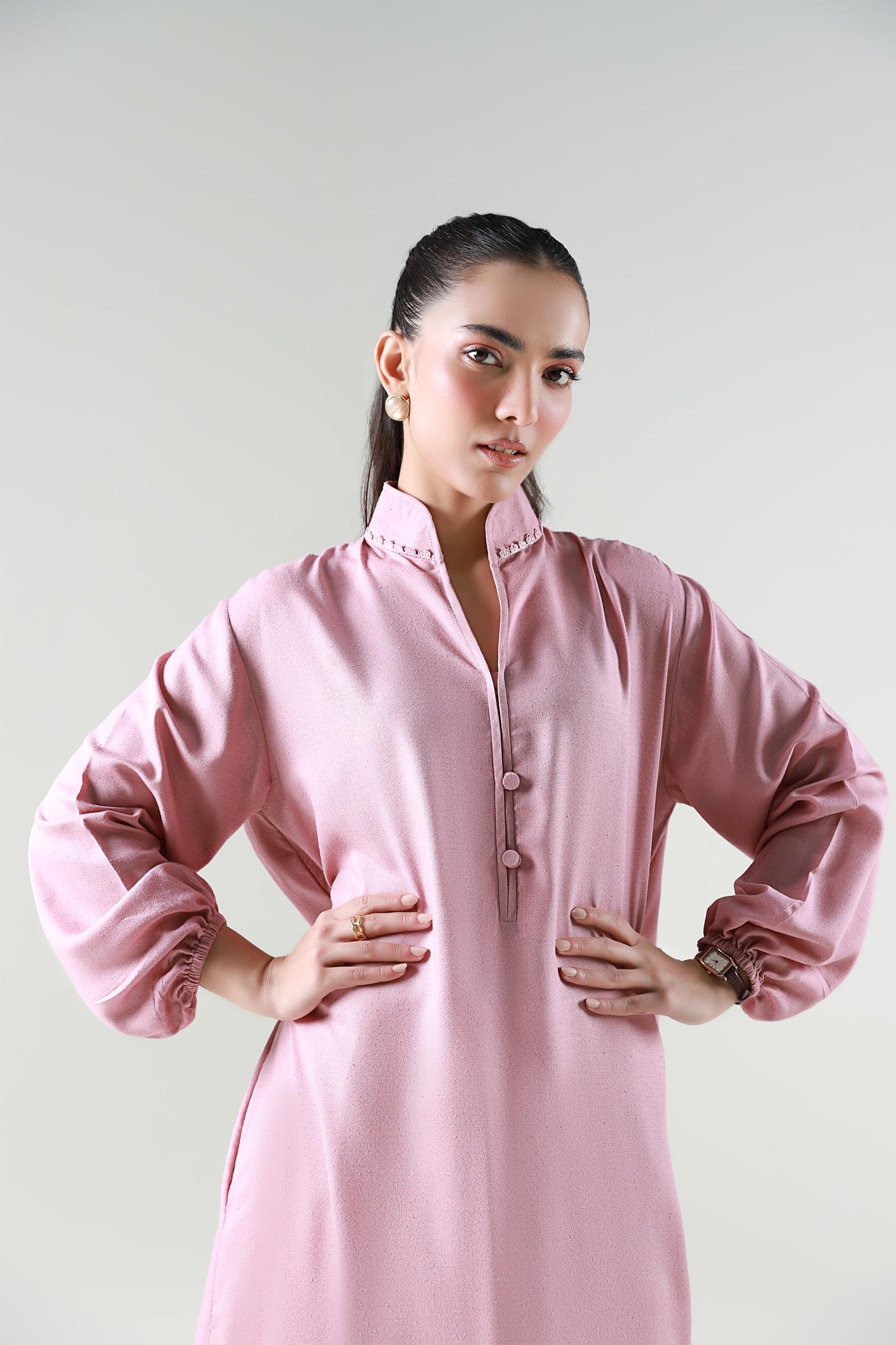 Dyed Rib Karandi Shirt