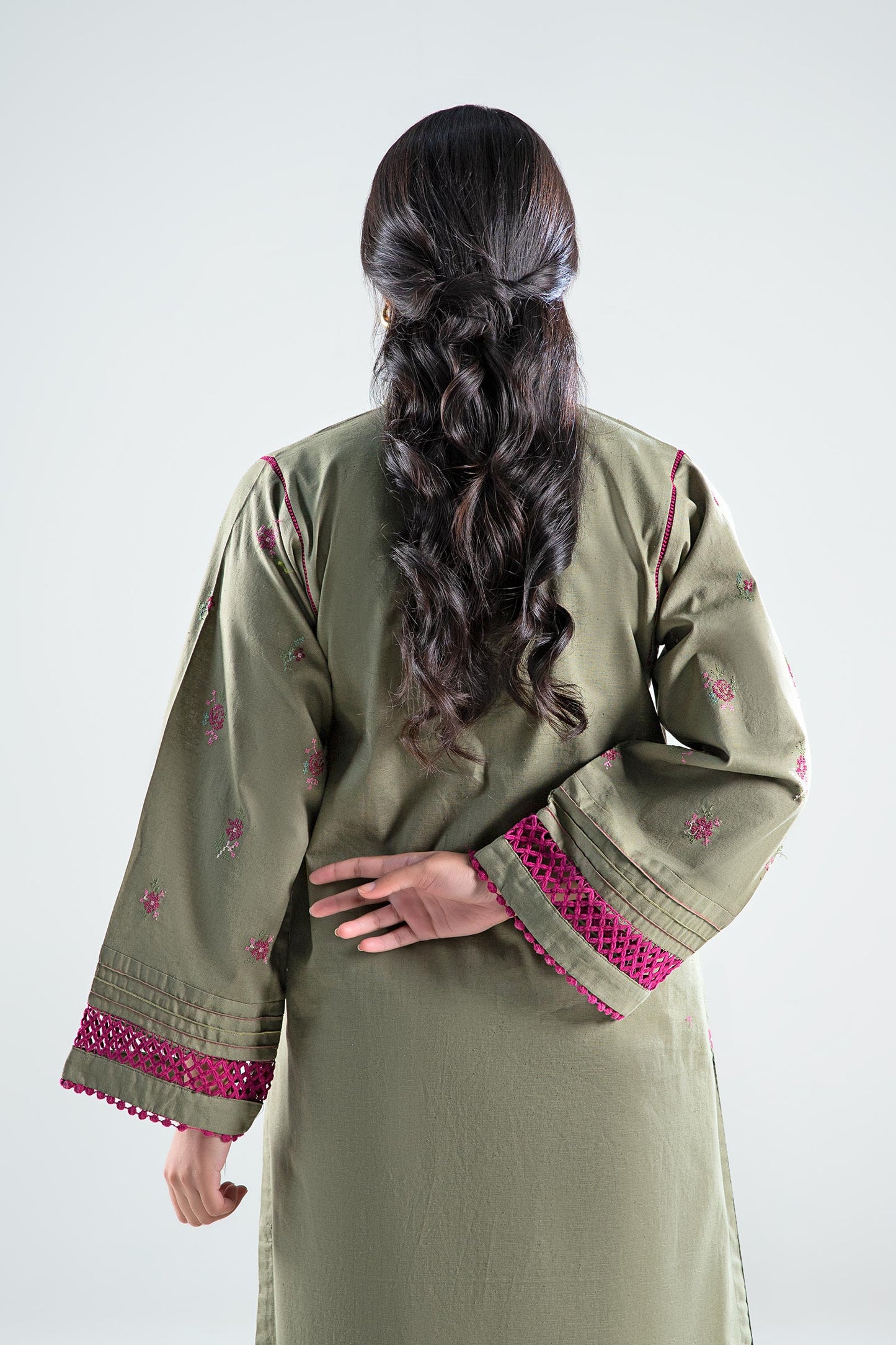 Embroidered Textured Shirt