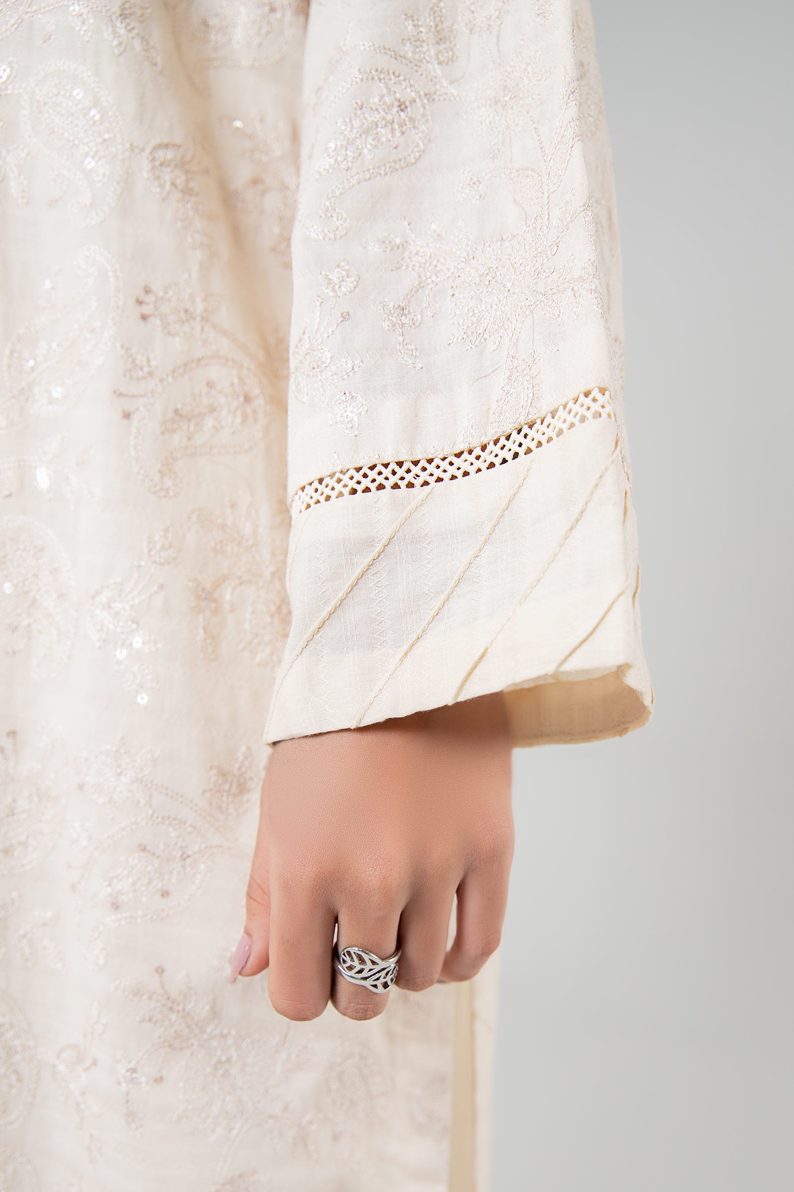 Embroidered Dobby Shirt