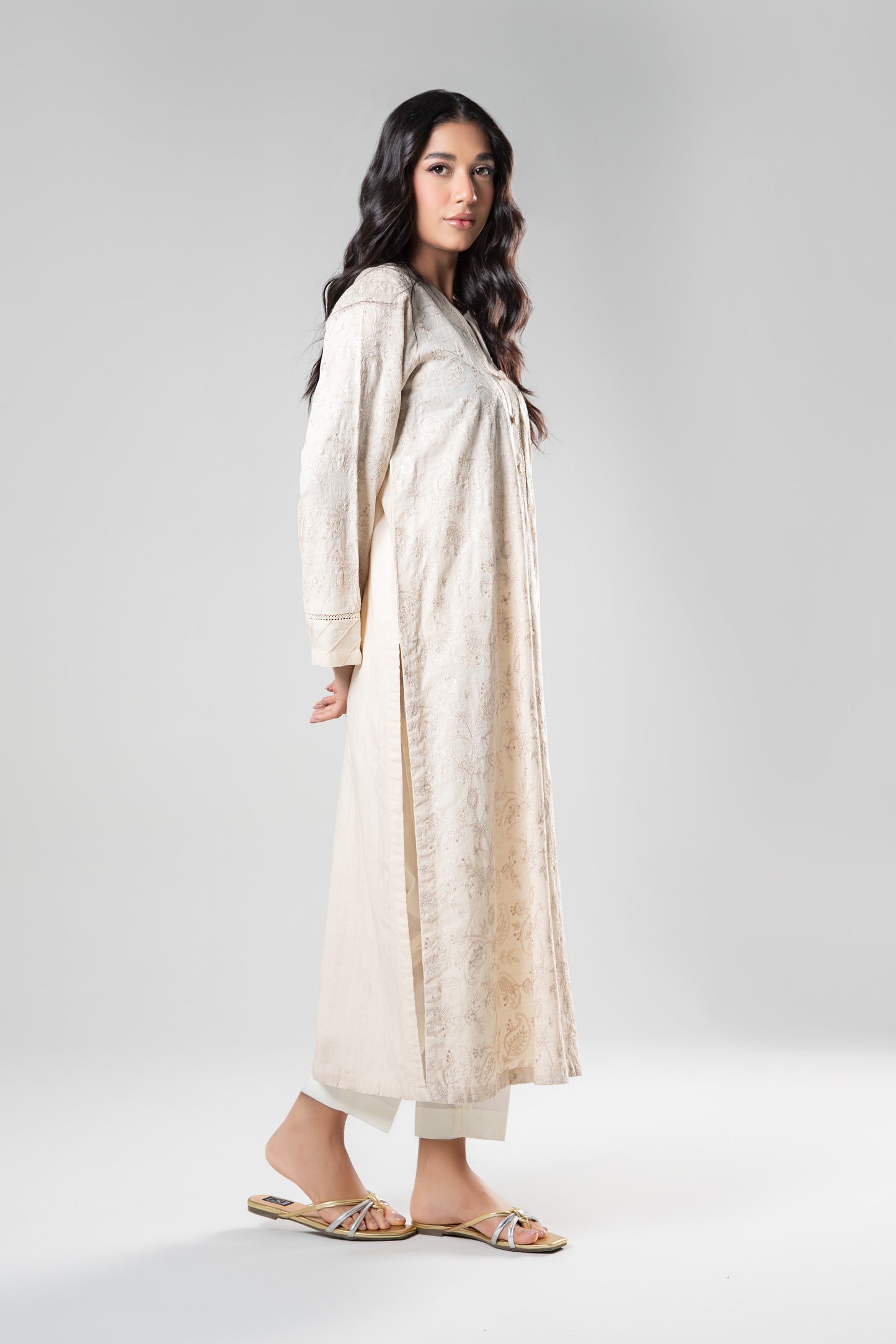 Embroidered Dobby Shirt