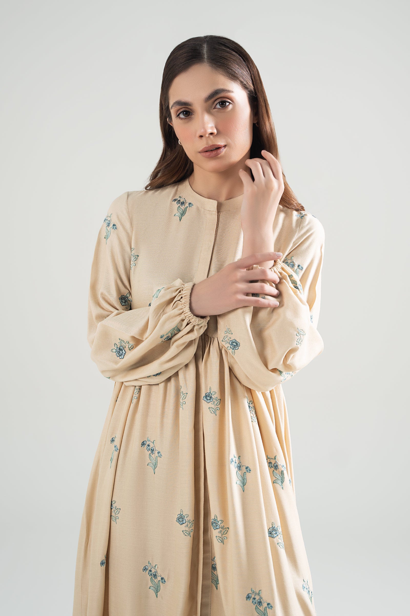 Embroidered Twill Shirt