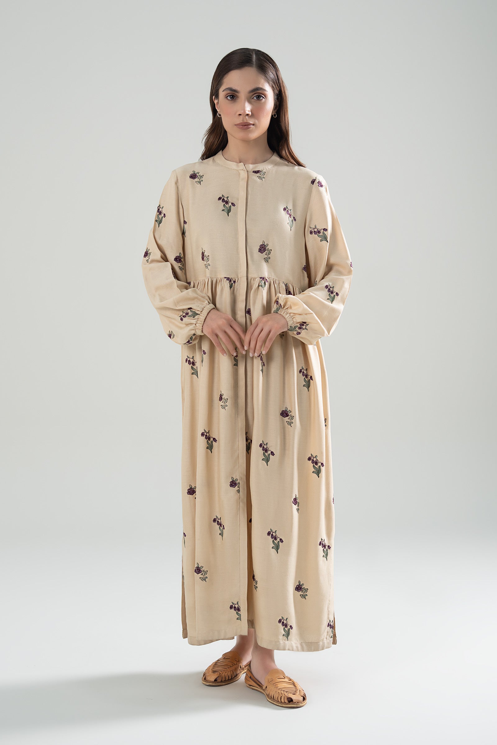 Embroidered Twill Shirt