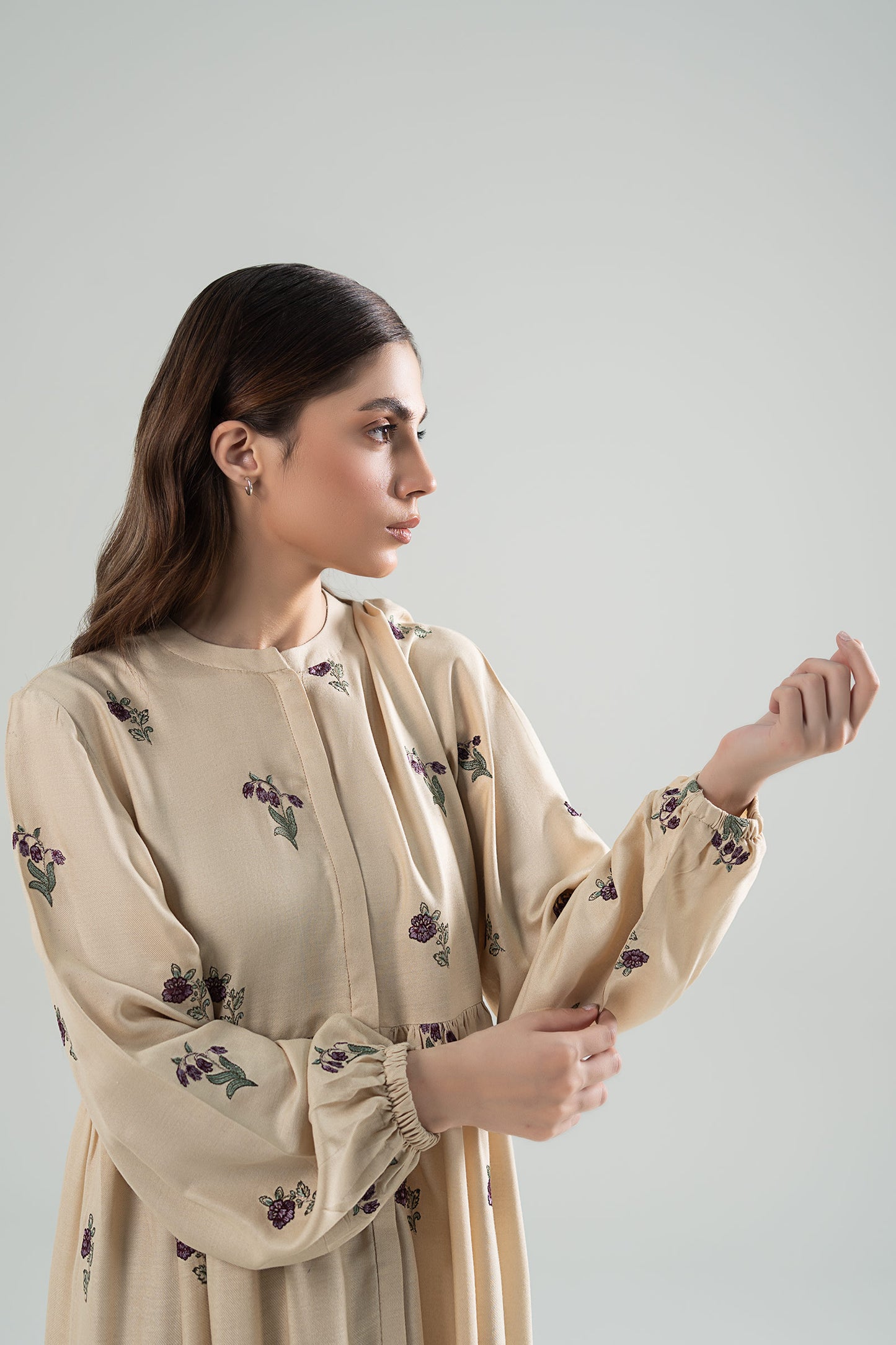 Embroidered Twill Shirt